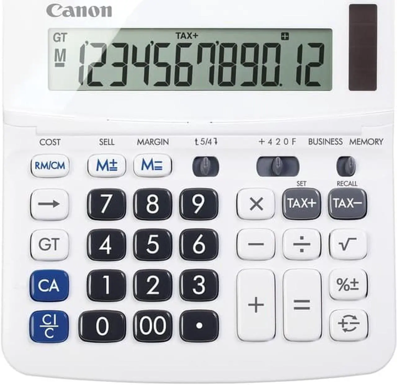 Alt view image 17 of 20 - Canon TX-220TSII Portable Display Calculator 12-Digit LCD 0633C001