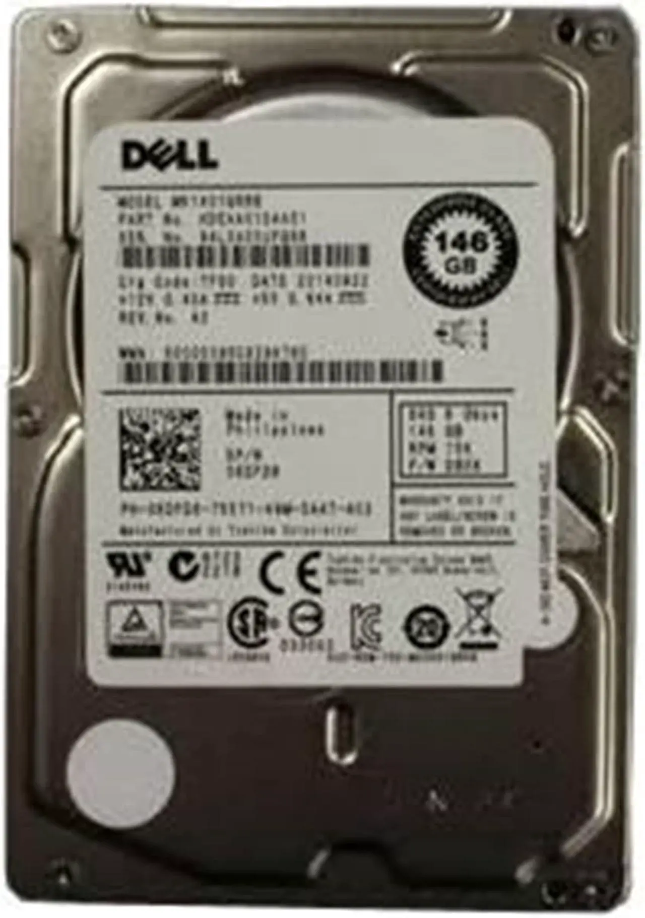 Alt view image 3 of 4 - Dell W328K - 146GB 2.5" SAS 15K 6Gb/s HS Hard Drive