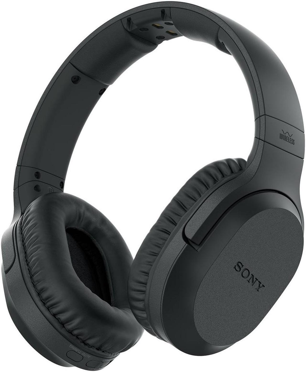 Alt view image 2 of 20 - Sony WH-RF400 Wireless Over-Ear Home Theater Headphones (Black)