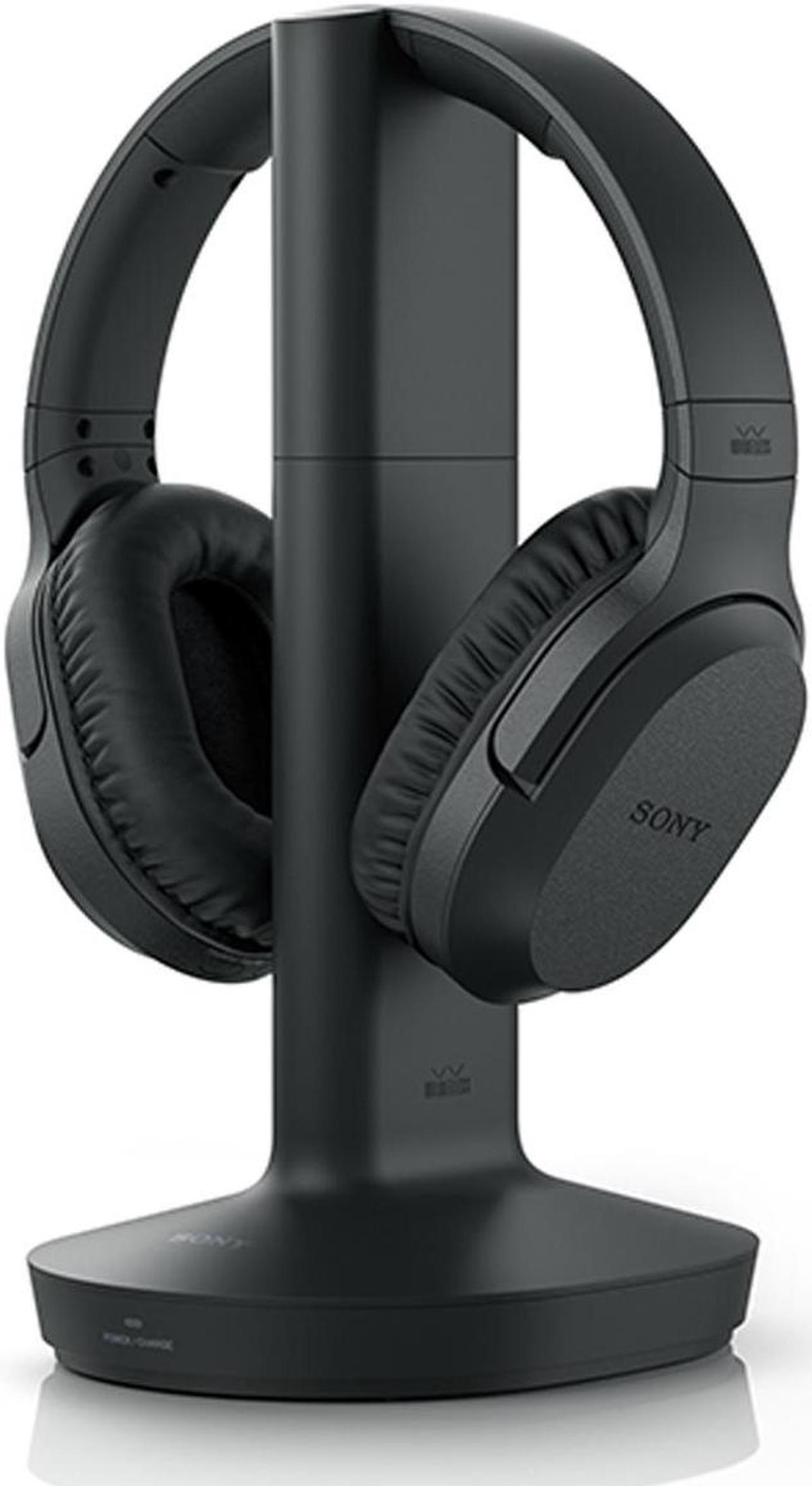 Alt view image 3 of 20 - Sony WH-RF400 Wireless Over-Ear Home Theater Headphones (Black)