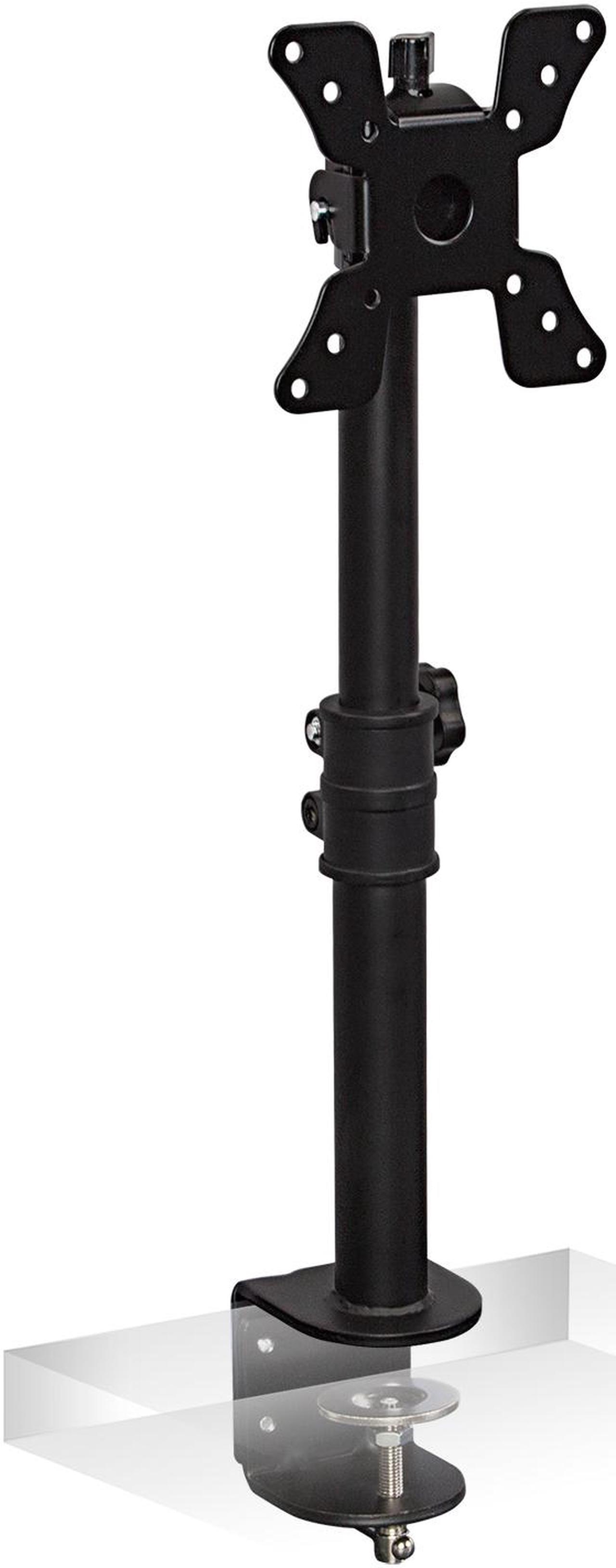 Main image of Mount-It! Vertical Monitor Desk Stand | Height Adjustable | Fits 19-30 Inch Computer Screens