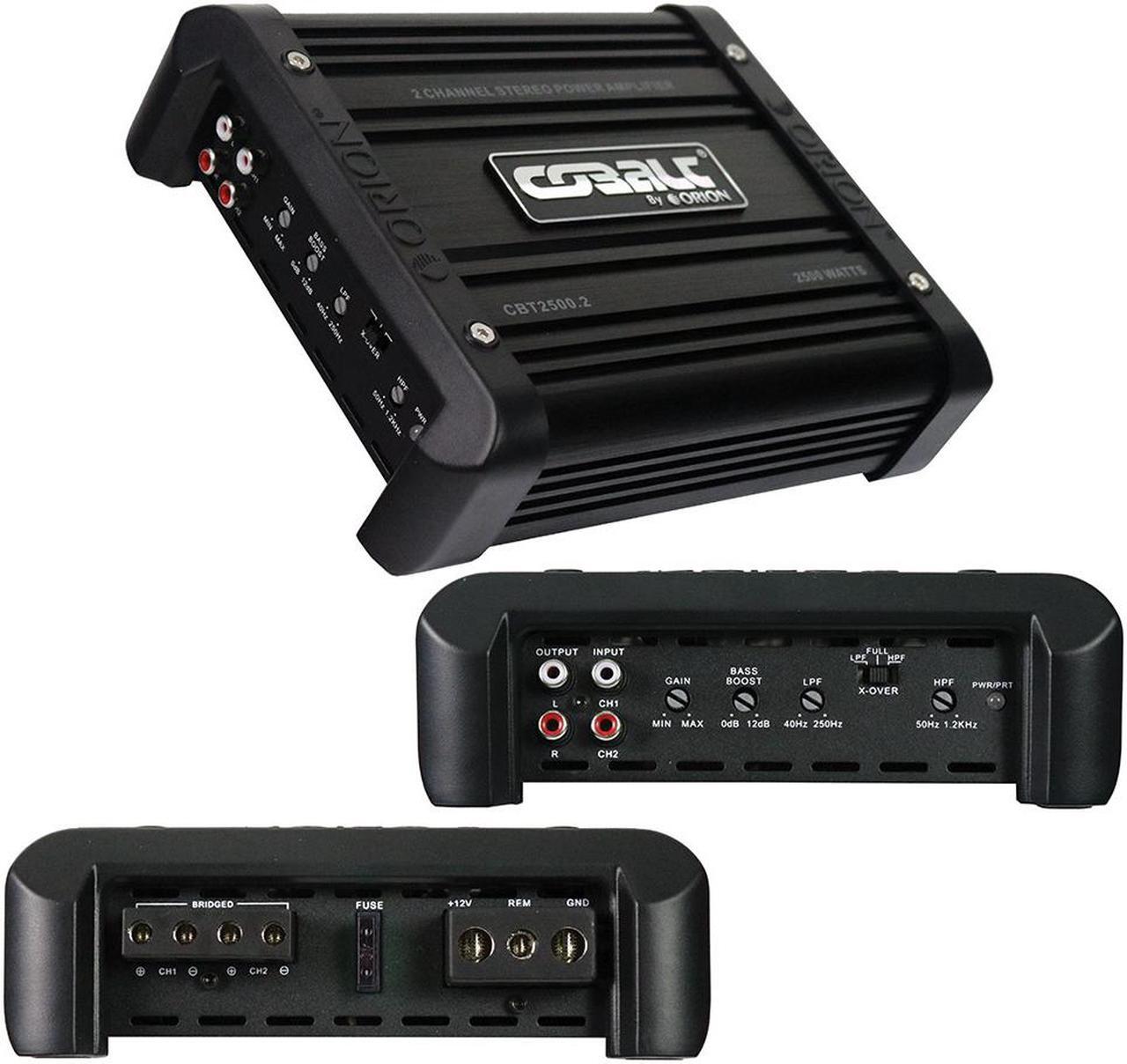Main image of ORION CBT2500.2 Orion Cobalt 2 Channel Amplifier 2500 Watts Max