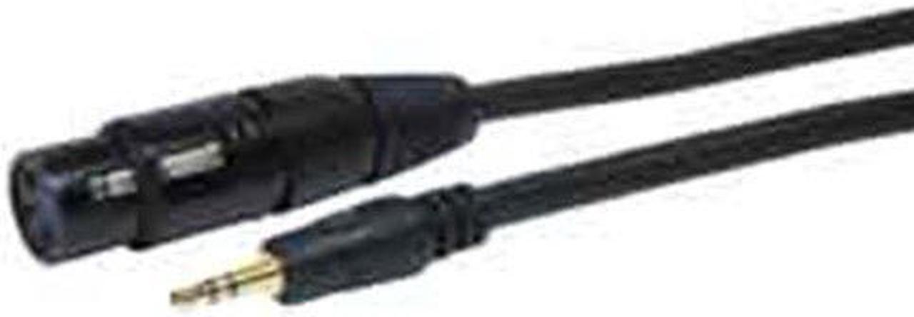 Alt view image 3 of 5 - Comprehensive Standard Series 6ft XLR Jack to Stereo 3.5mm Mini Plug Audio Cable