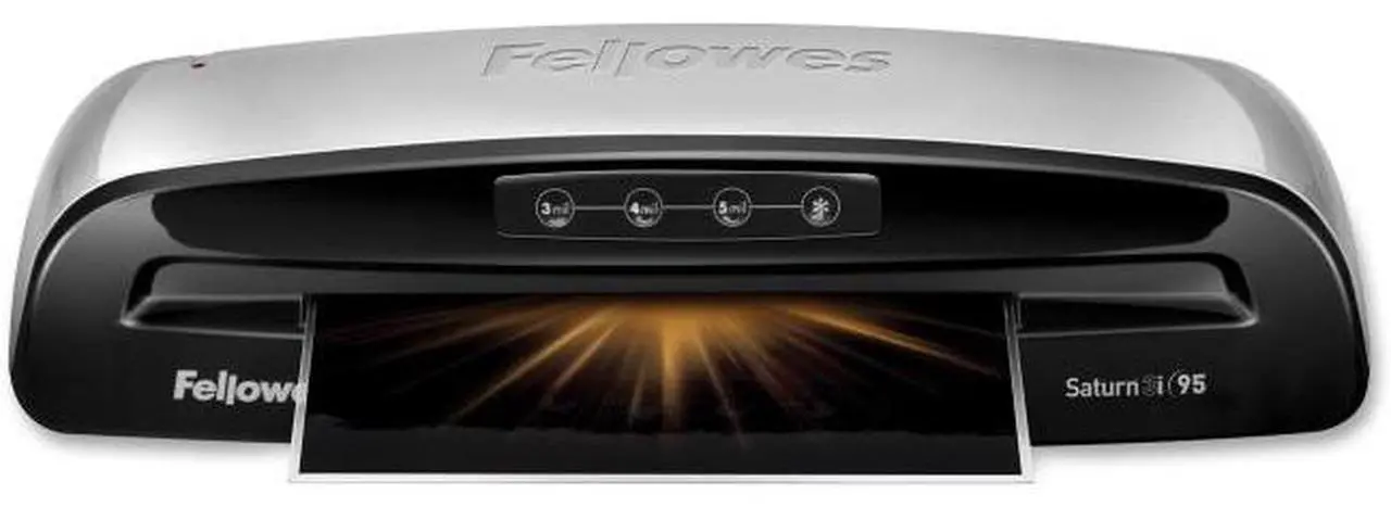 Alt view image 5 of 20 - Fellowes Saturn3i 95 Laminator 9" Wide x 5mil Max Thickness 5735801