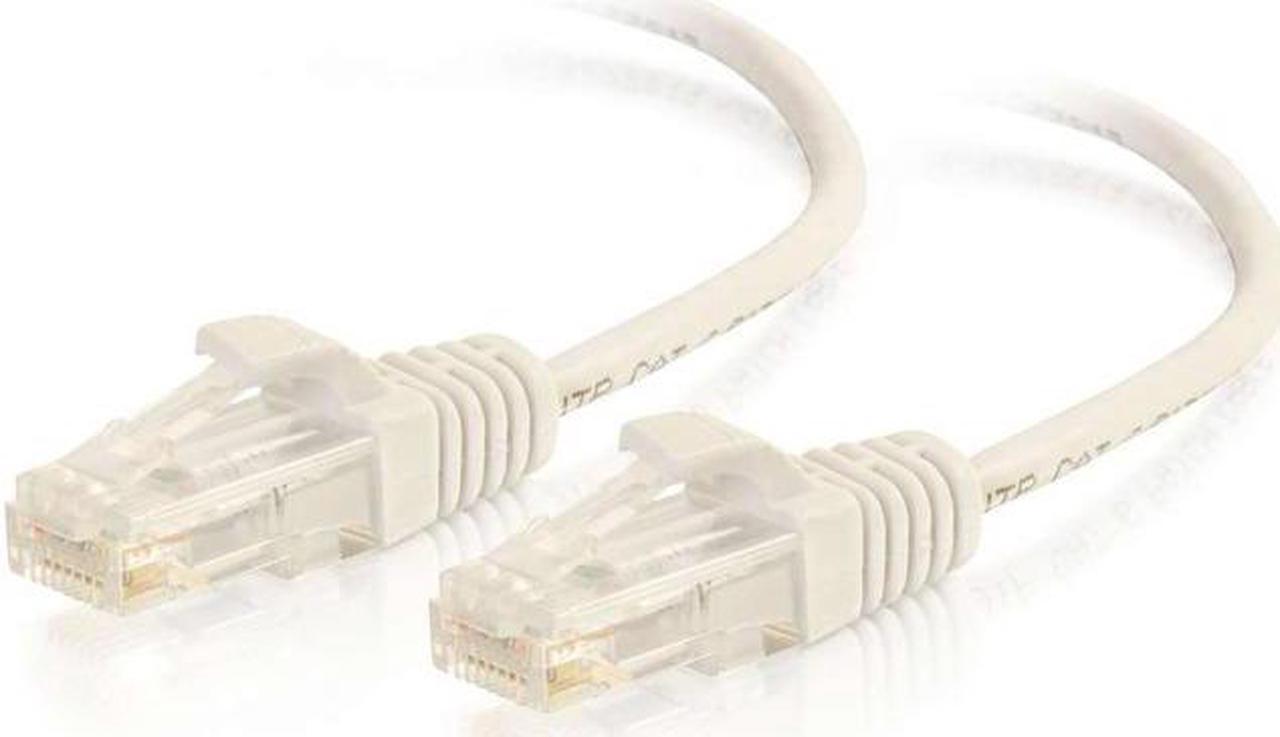 C2G - AV LINE 01186 3FT CAT6 WHITE CABLE UTP SLIM