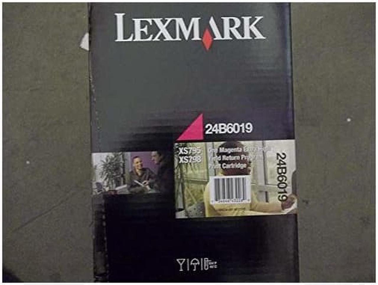 Alt view image 8 of 12 - LEXMARK XS795, XS798 MAGENTA EXTRA HIGH YIELD RETURN PROGRAM PRINT CARTRIDGE