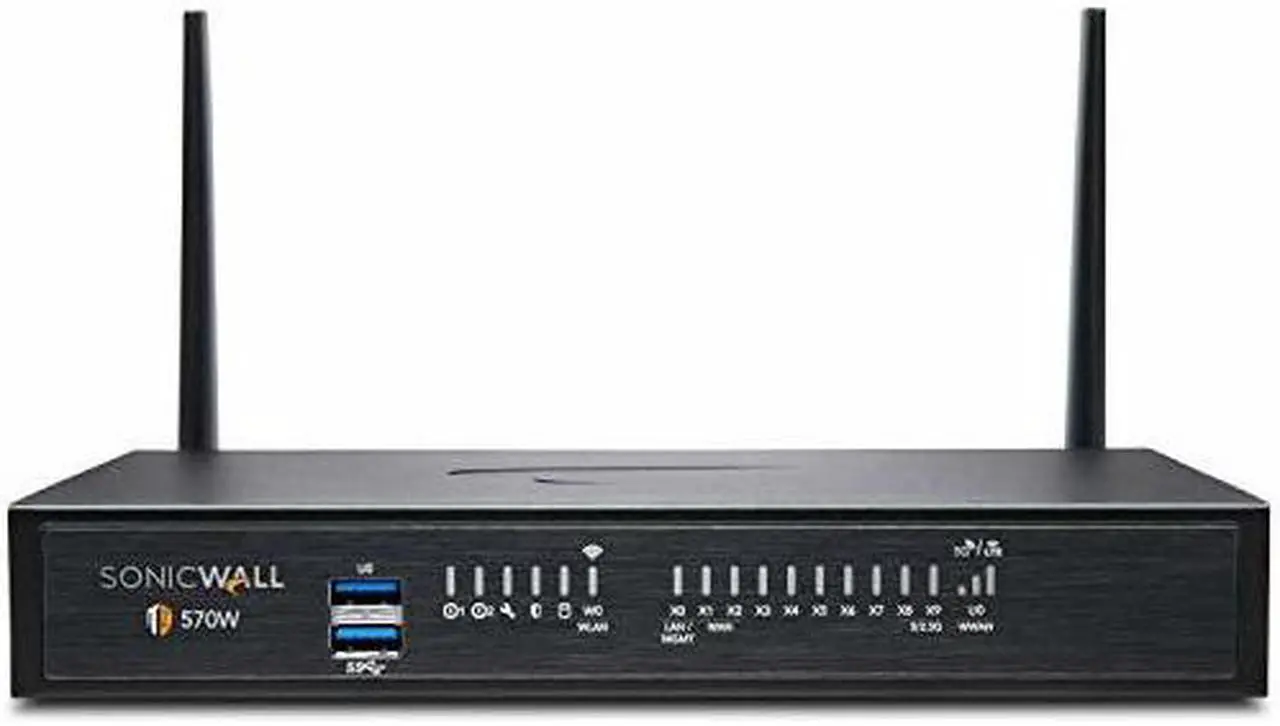 Main image of SonicWall TZ570W Wireless Firewall (Gen 7) w/ Secure Upgrade Plus (2-Year Advanced Protection Security Suite) | 02-SSC-5689