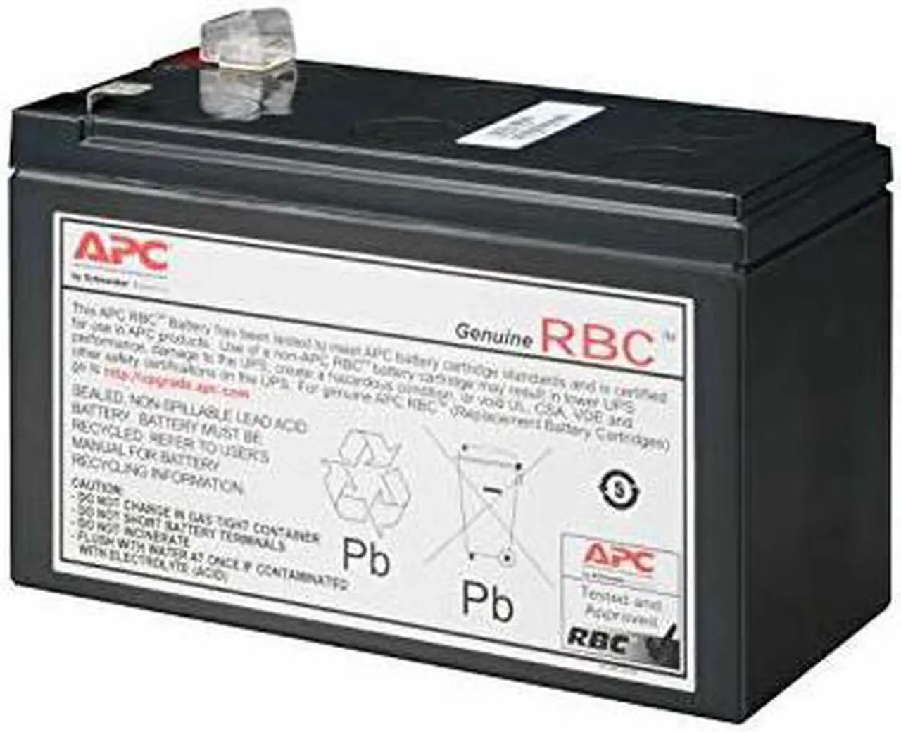 Alt view image 2 of 8 - APC UPS Battery Replacement, APCRBC158, for APC UPS Model BX1000M
