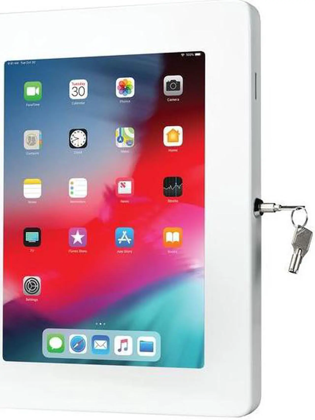 Alt view image 8 of 18 - Cta Digital Wall Mount For Ipad Ipad Pro Ipad Air Tablet - White