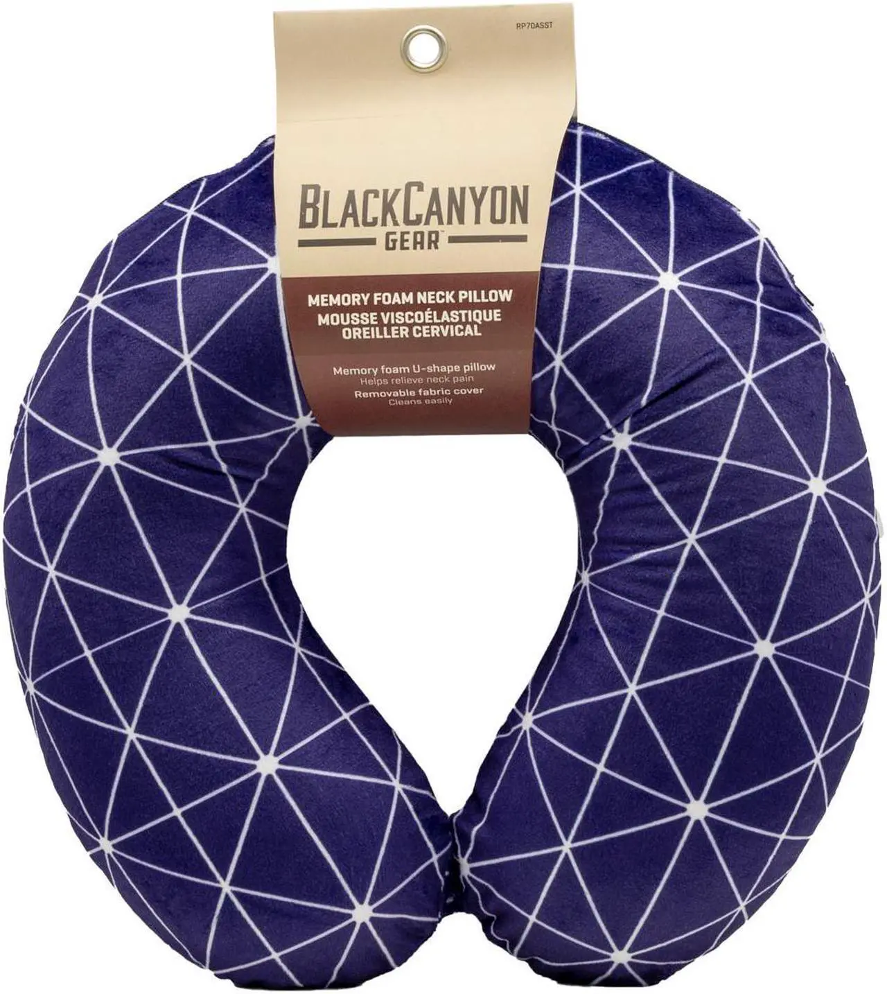 Alt view image 7 of 10 - BLACKCANYON OUTFITTERS R RP70ASST BCO PRINT MEMORY FOAM NECK PILLOW ASST