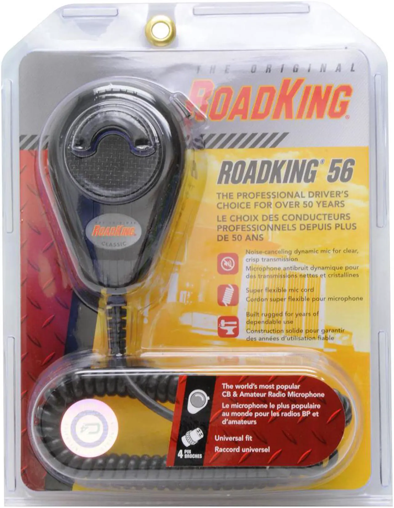 Alt view image 6 of 7 - Roadking CB Mic,Noise Cancelling  RK564P