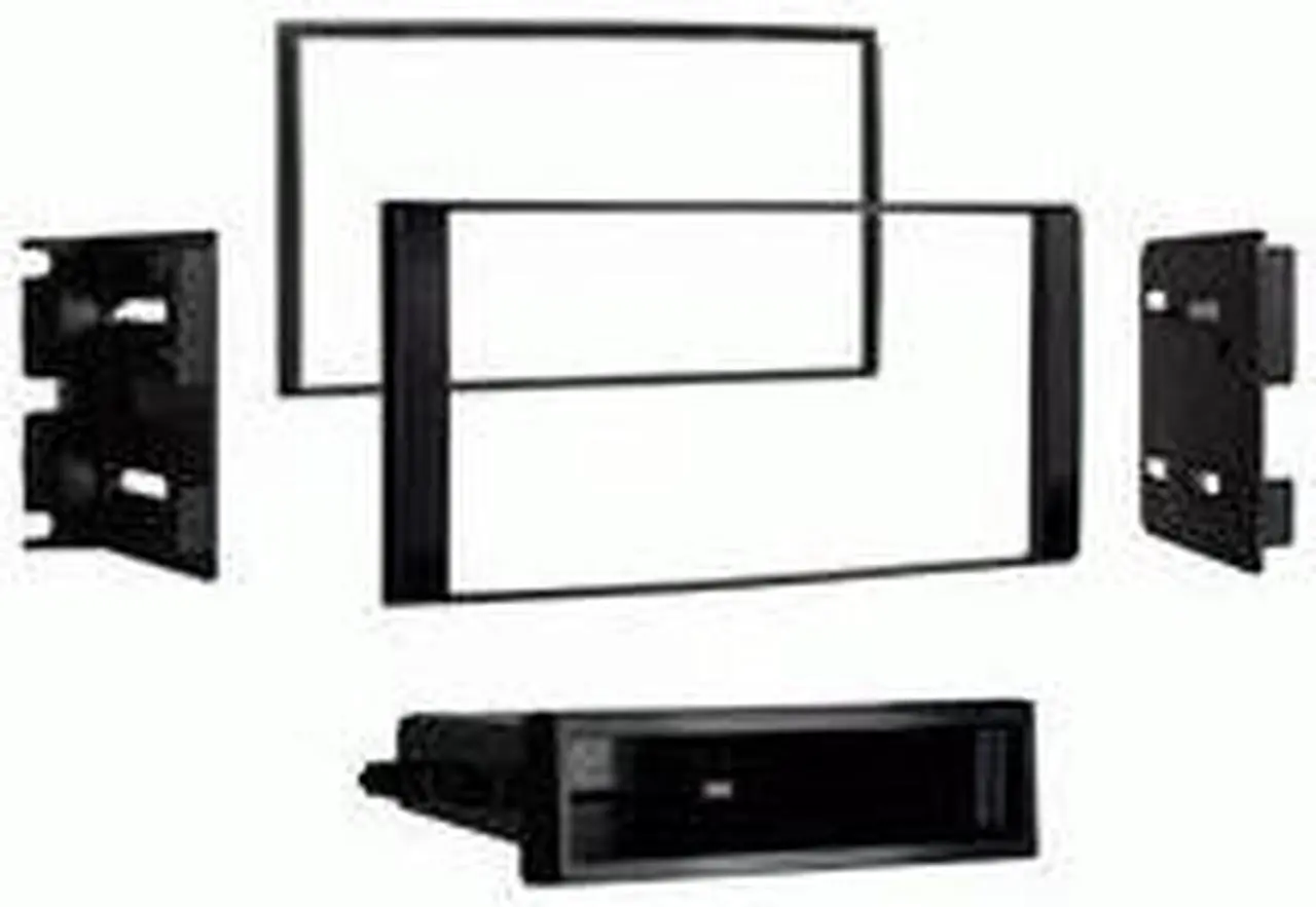 Alt view image 3 of 6 - Metra 99-7623 Single DIN Stereo Installation Dash Kit for 2013-up Nissan NV200