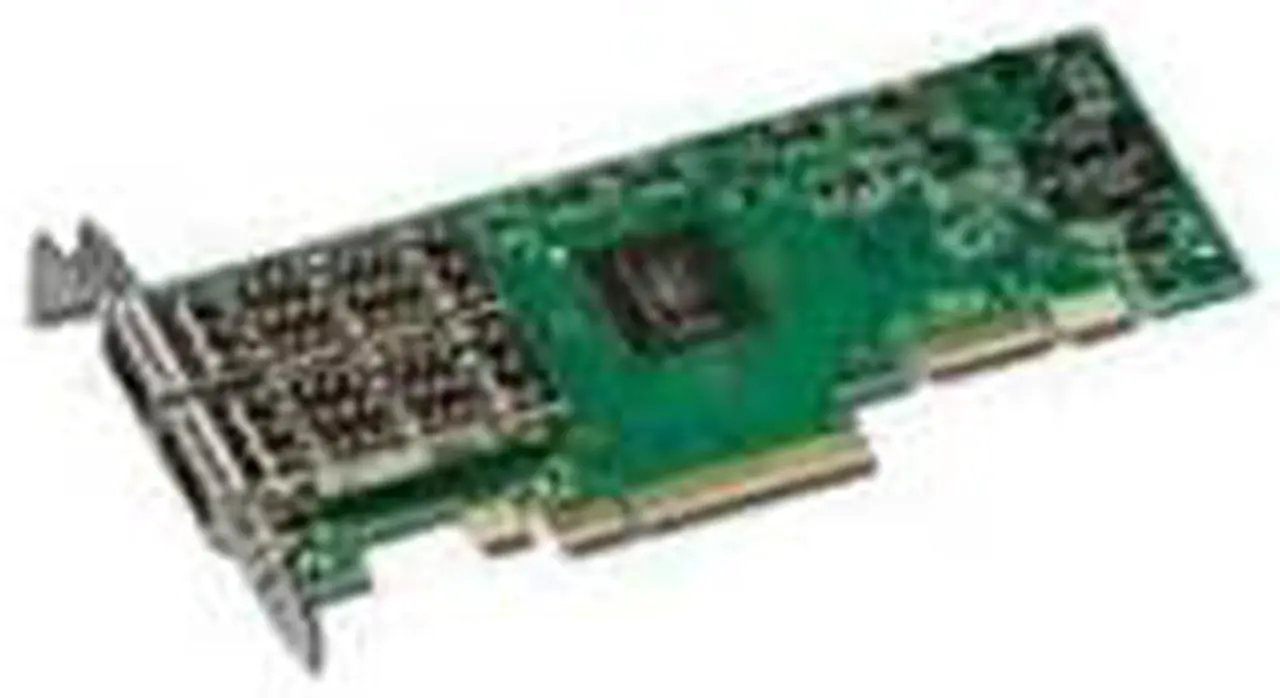 Alt view image 3 of 3 - Solarflare Flareon SFN7042Q Dual-Port 40GbE QSFP+ PCIe 3.0 Server I/O Adapter