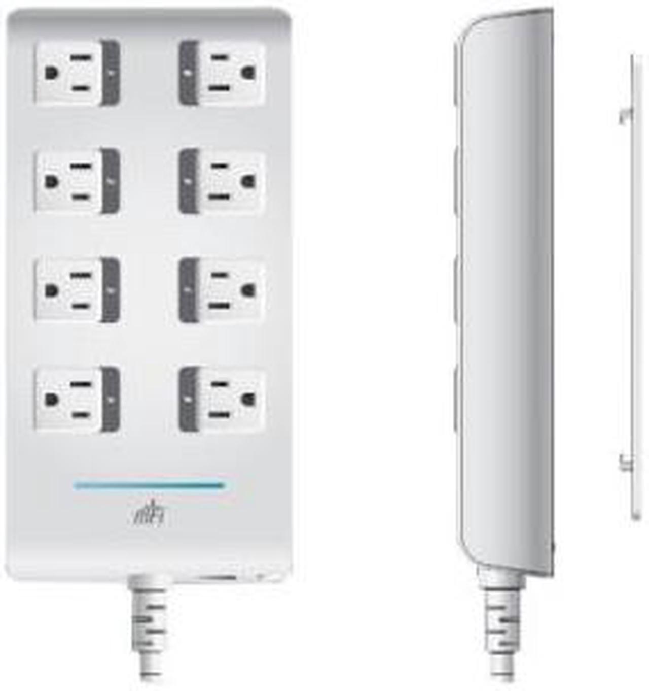 Alt view image 5 of 8 - Ubiquiti Networks mFi mPower PRO Power Strip with Wi-Fi Connectivity and Ethernet Port (8 Outlets)