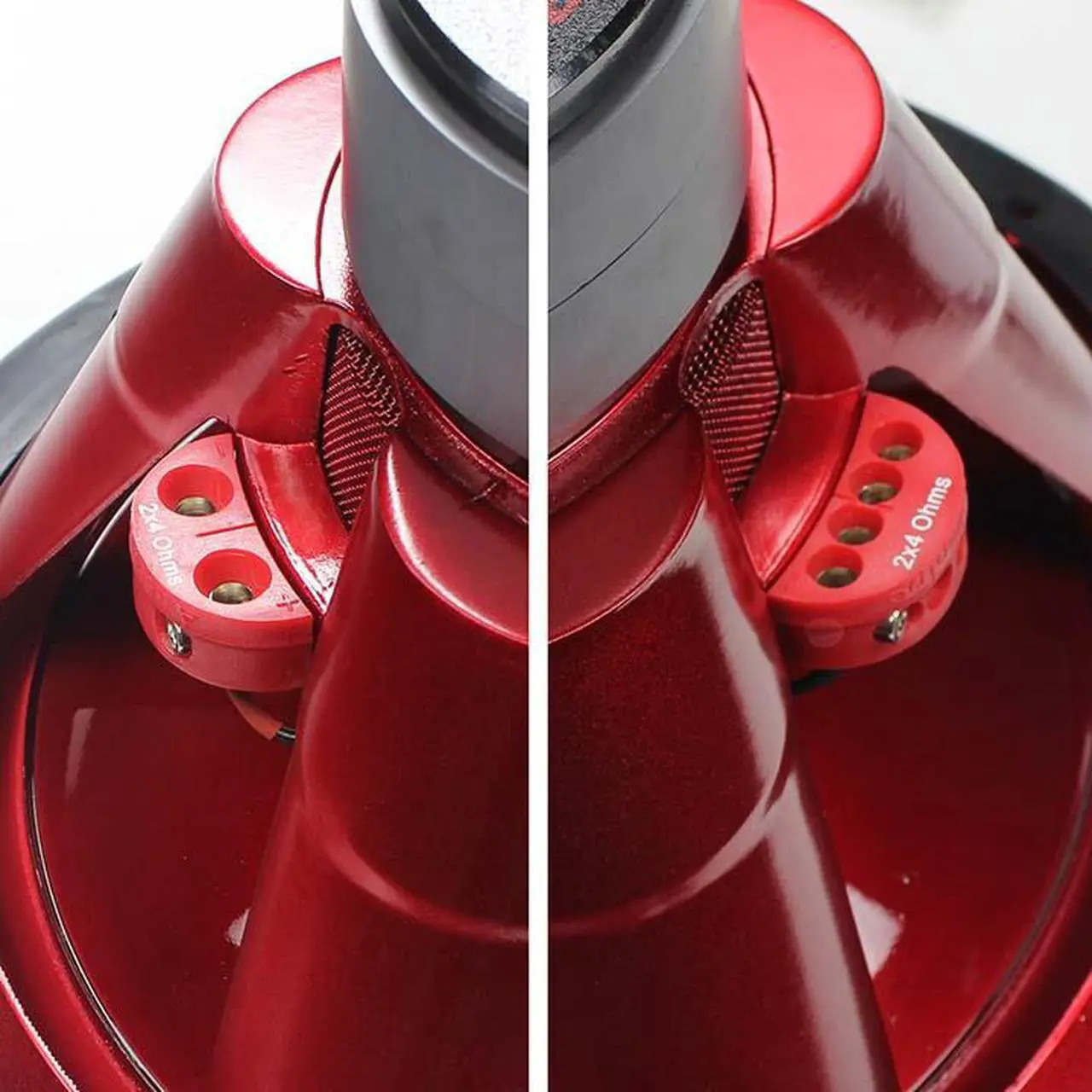 Alt view image 3 of 4 - AUDIOPIPE TXX-APC-15RD Audiopipe 15 Woofer 2000W Max 4 Ohm DVC - Candy Red