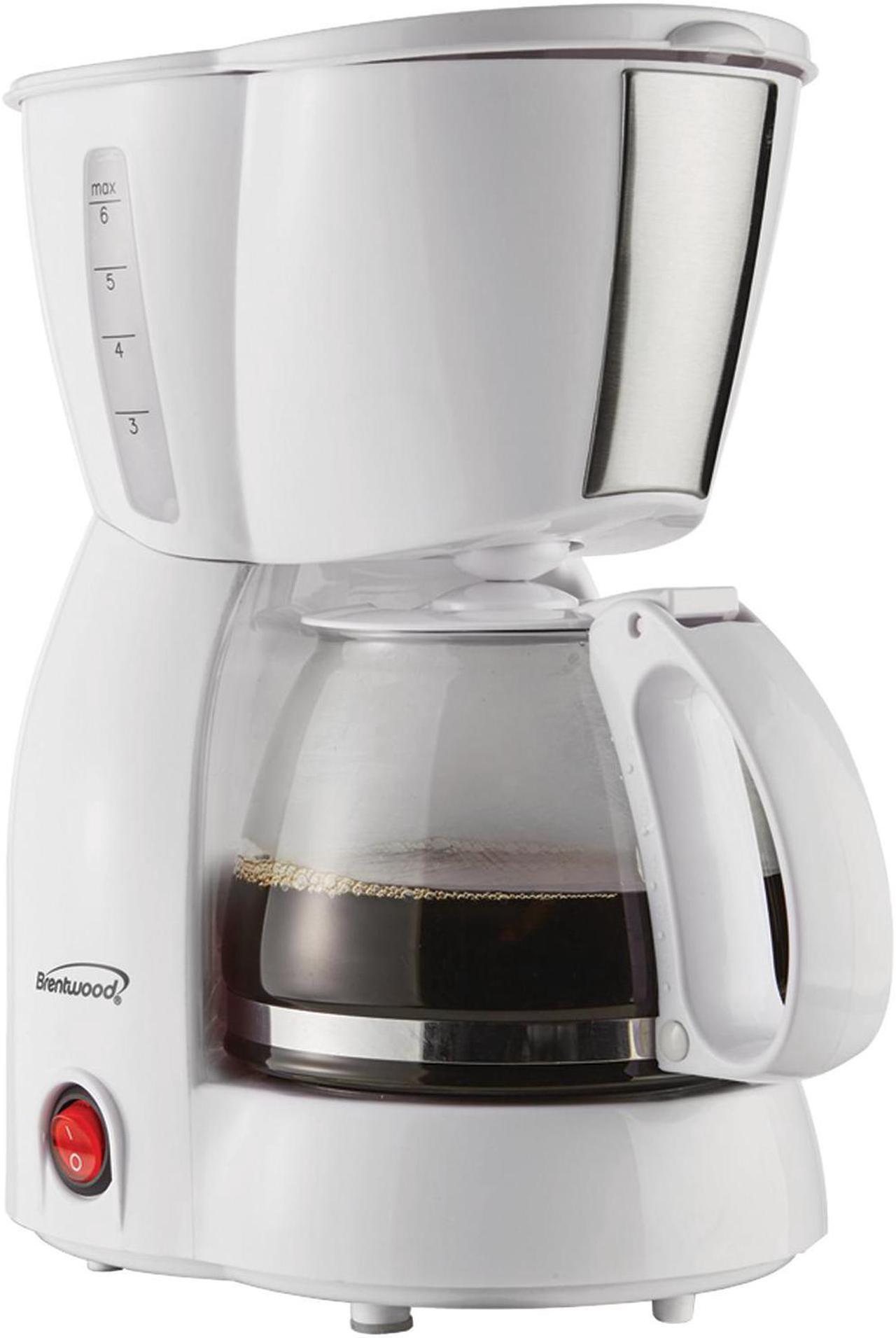 Main image of Brentwood Appliances TS-213W 4-Cup Coffee Maker (White)