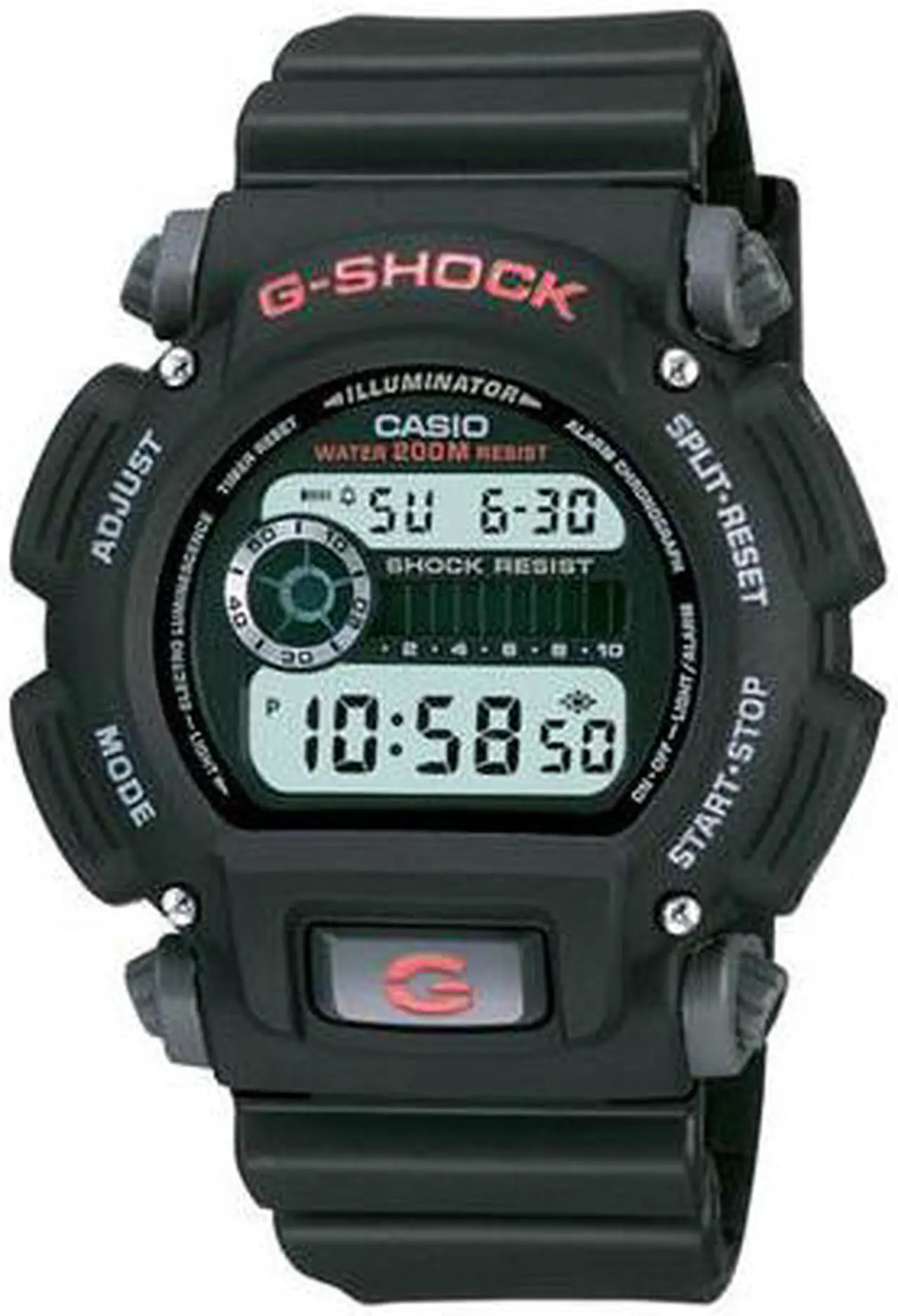 Alt view image 10 of 19 - CASIO DW-9052-1VCF G Shock Mens Watch Black