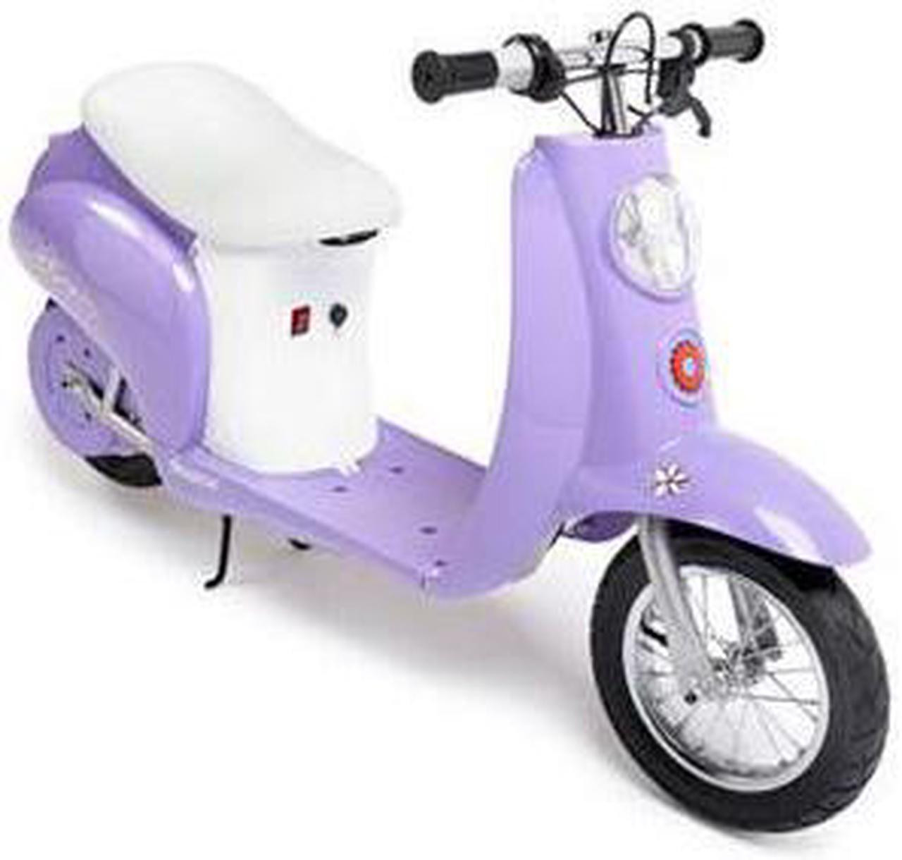Alt view image 4 of 9 - Pocket Mod Miniature Euro Electric Scooter - Purple