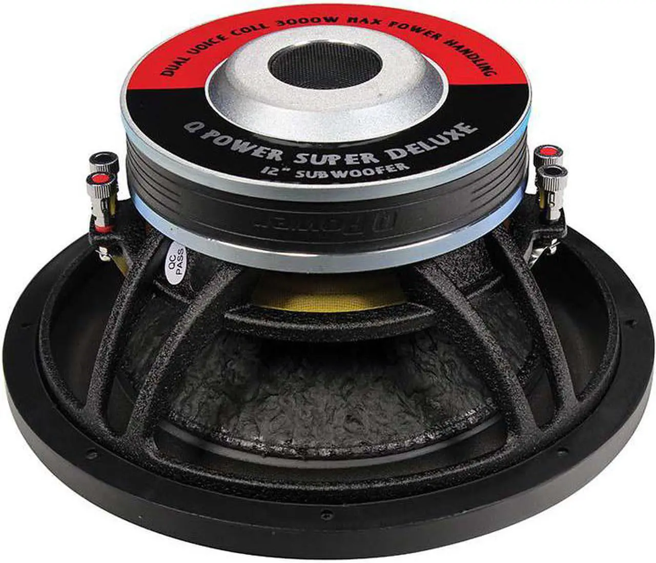 Alt view image 3 of 13 - QPOWER QPF12DSUPER Qpower*SUPER DELUXE QP12* 12 Woofer Super Heavy Duty Woofer 3000 Watts