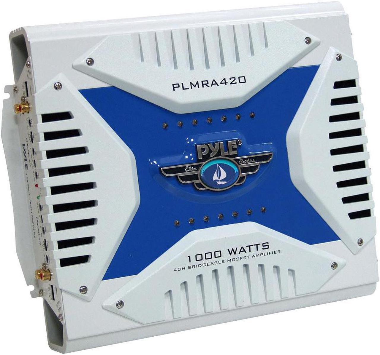 Alt view image 3 of 4 - PYLE PLMRA420 AMPLIFIER PYLE MARINE 4 CHANNEL 1000 WATTS
