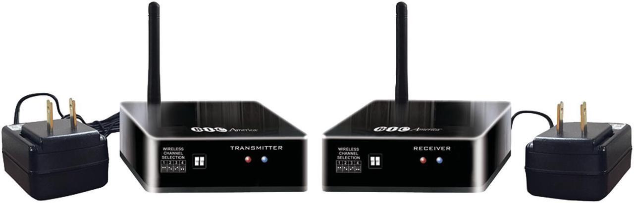 Main image of BIC America WTR-SYS Wireless Transmitter/Receiver Kit for Hookup of Wireless Subwoofers & Wireless Powered Speakers