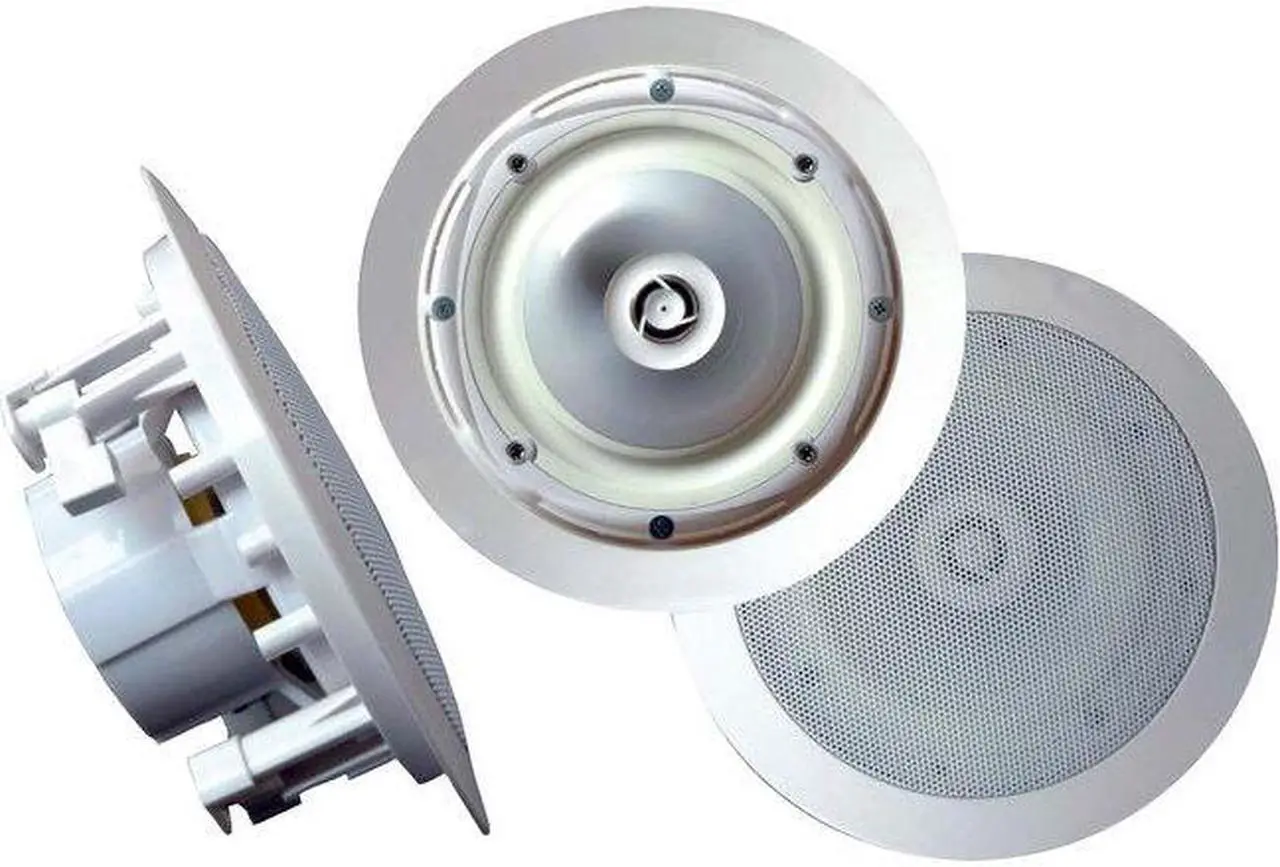 Main image of PYLE PWRC81 SPEAKER 8 IN CEILING PYLE HOME;WATERPROOF;400WATT;*PAIR*