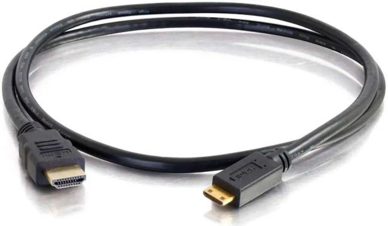 Alt view image 4 of 7 - C2G 50620 4K UHD High Speed HDMI to Mini HDMI Cable (60Hz) with Ethernet for 4K Devices, Black (10 Feet, 3.04 Meters)