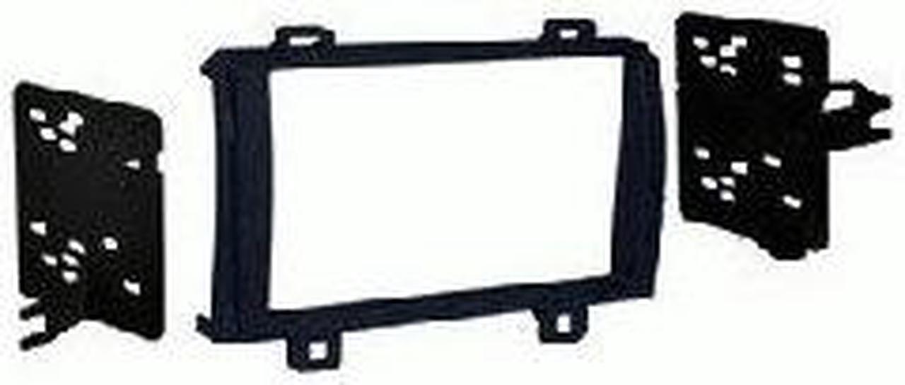 Alt view image 2 of 6 - Metra 95-8224 Double DIN Installation Dash Kit for 2009 Toyota Matrix and Pontiac Vibe