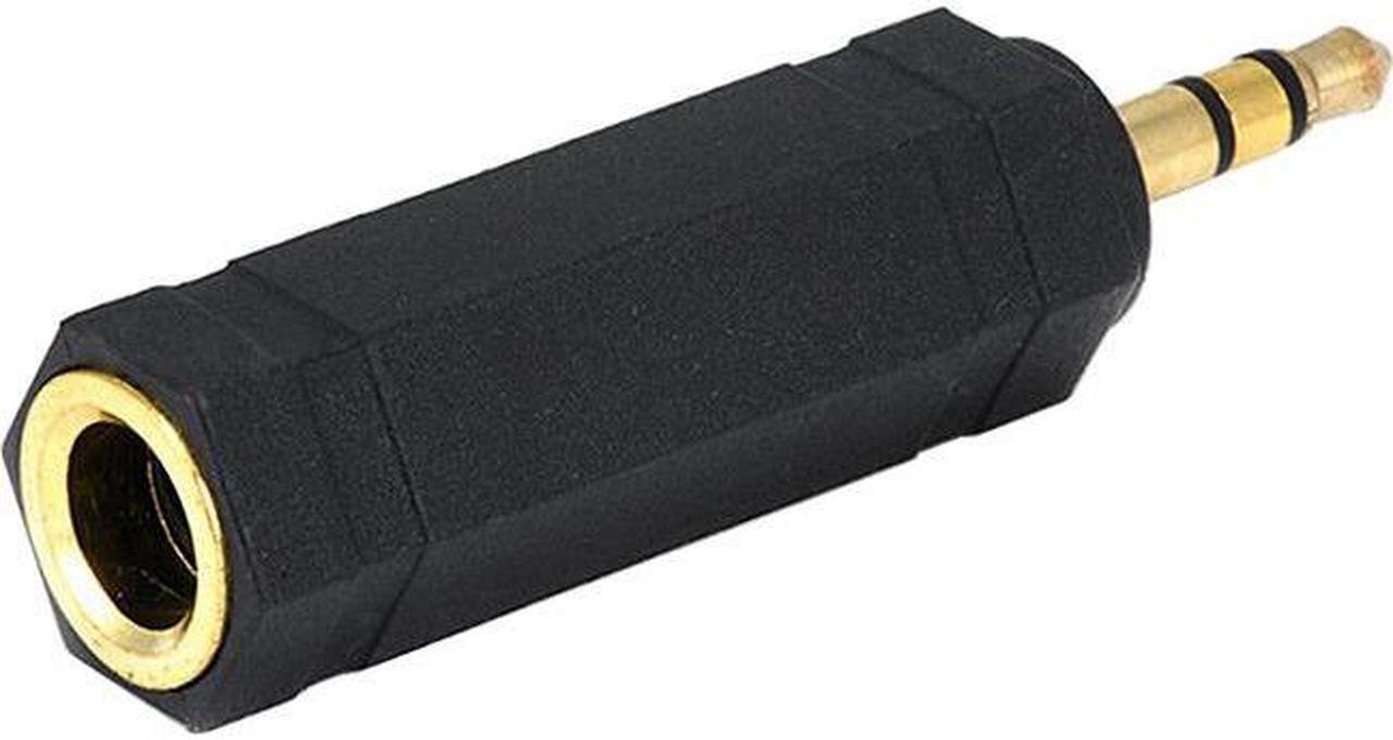 Main image of Qvs 3.5Mm Male To 1/4 Female Audio Stereo Adaptor