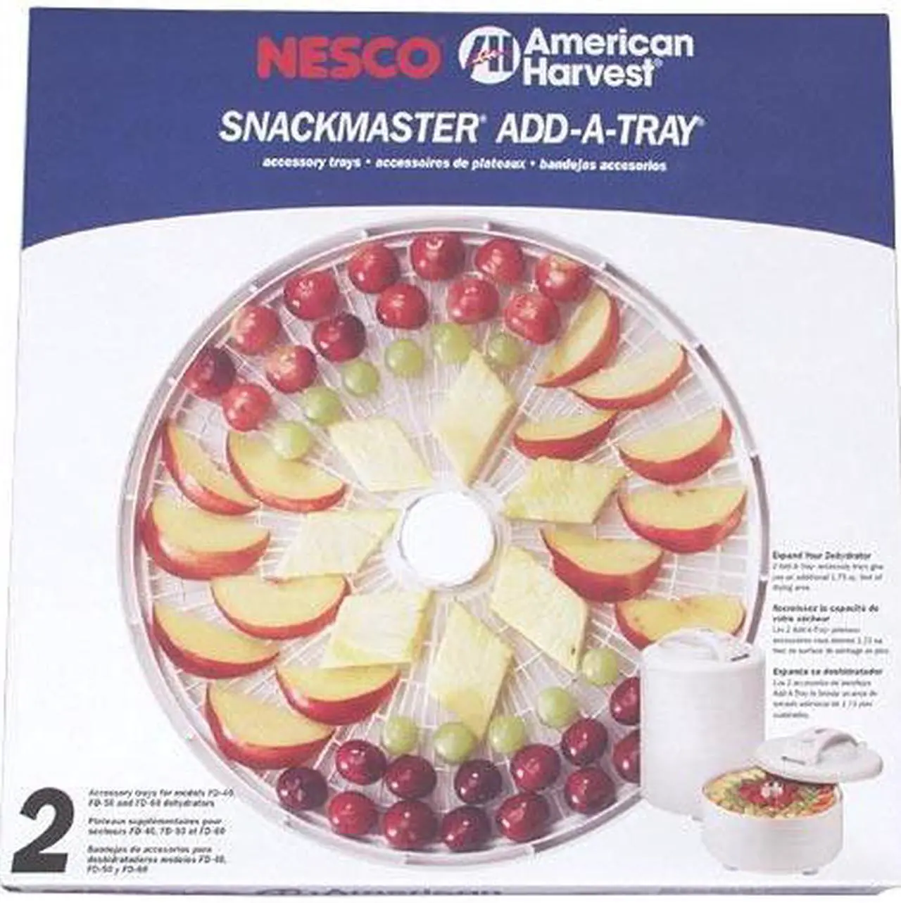 Alt view image 4 of 4 - Nesco American Harvest Add-A-Tray for FD-40 FD-50 and FD-60 - LT-2W