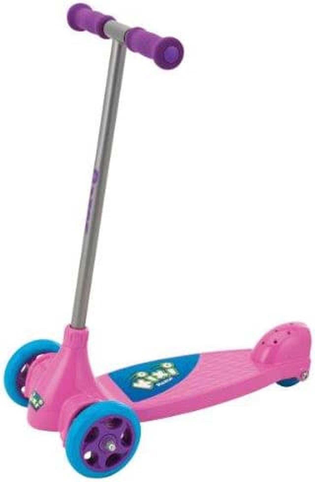 Alt view image 5 of 5 - Razor Kixi Kix 3 Wheel Scooter Pink/Purple