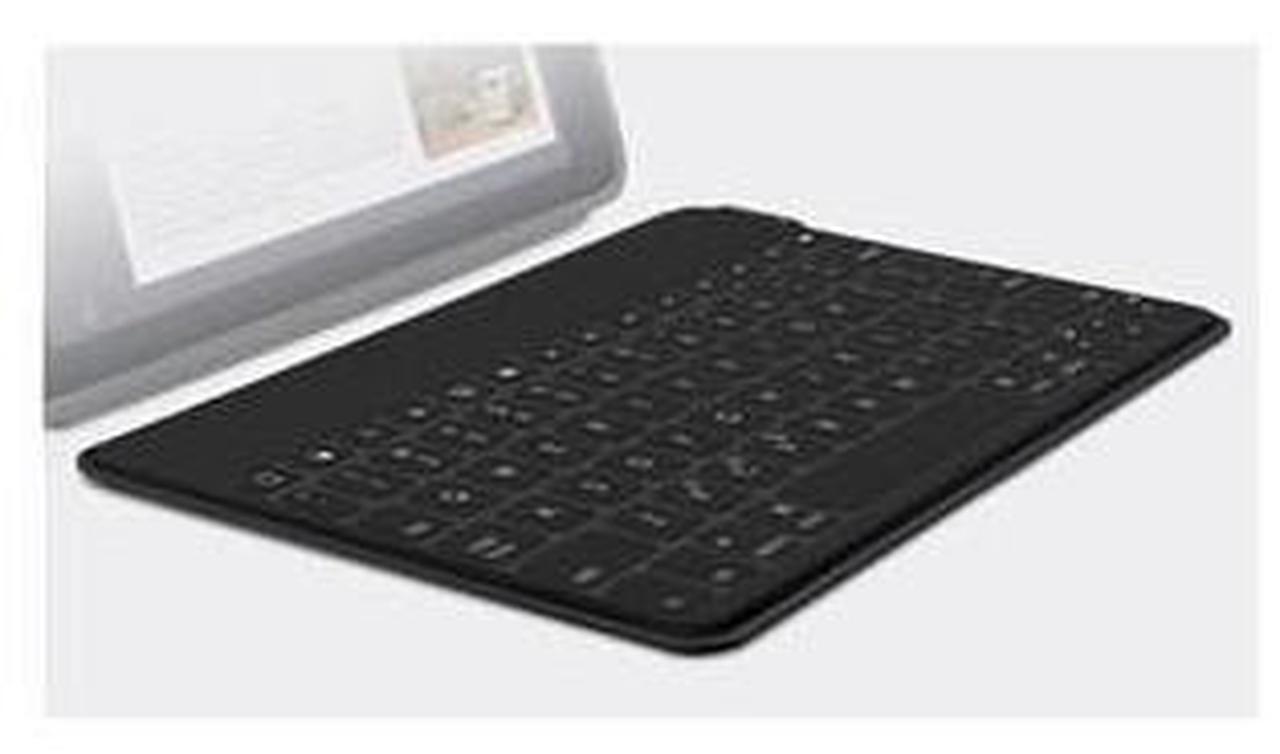 Alt view image 3 of 20 - Logitech Keys to Go Port Portable Keyboard for Apple iPad Air 2 Black 920-006701