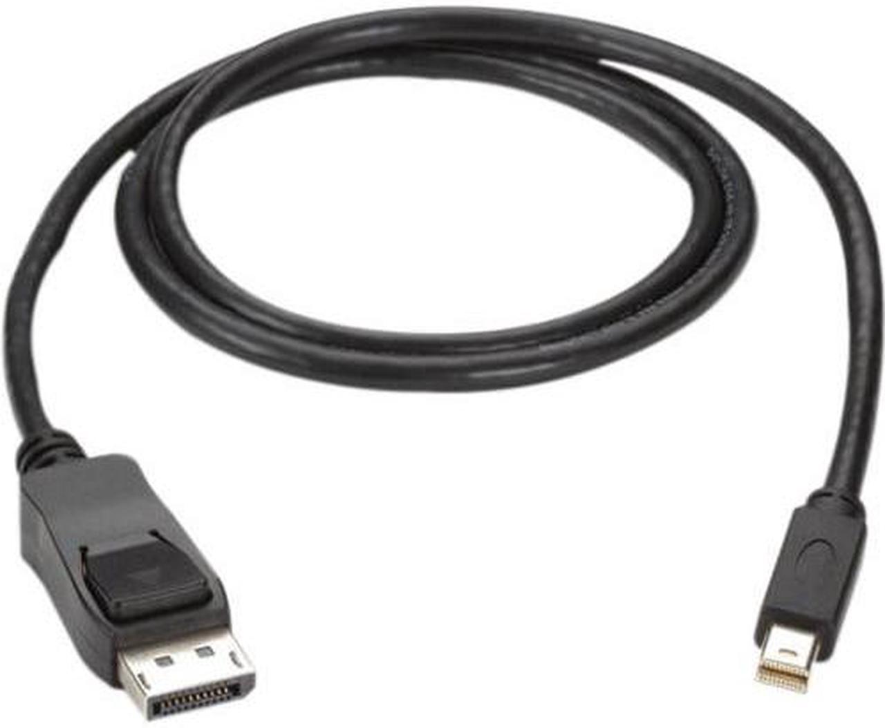 Alt view image 2 of 4 - Black Box - DisplayPort cable - Mini DisplayPort male to DisplayPort male - 15 ft black