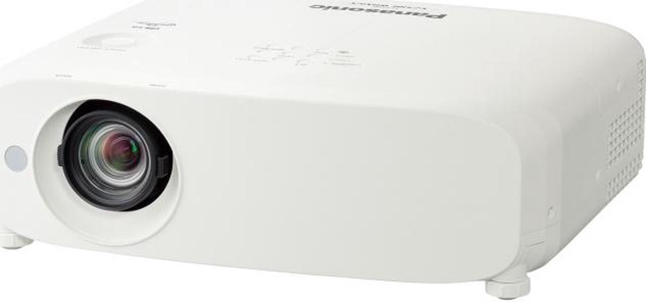 Alt view image 2 of 9 - Panasonic - PT-VZ580U - Panasonic PT-VZ580 LCD Projector - 16:10 - 1920 x 1200 - Front, Ceiling, Rear - 1080p - 5000
