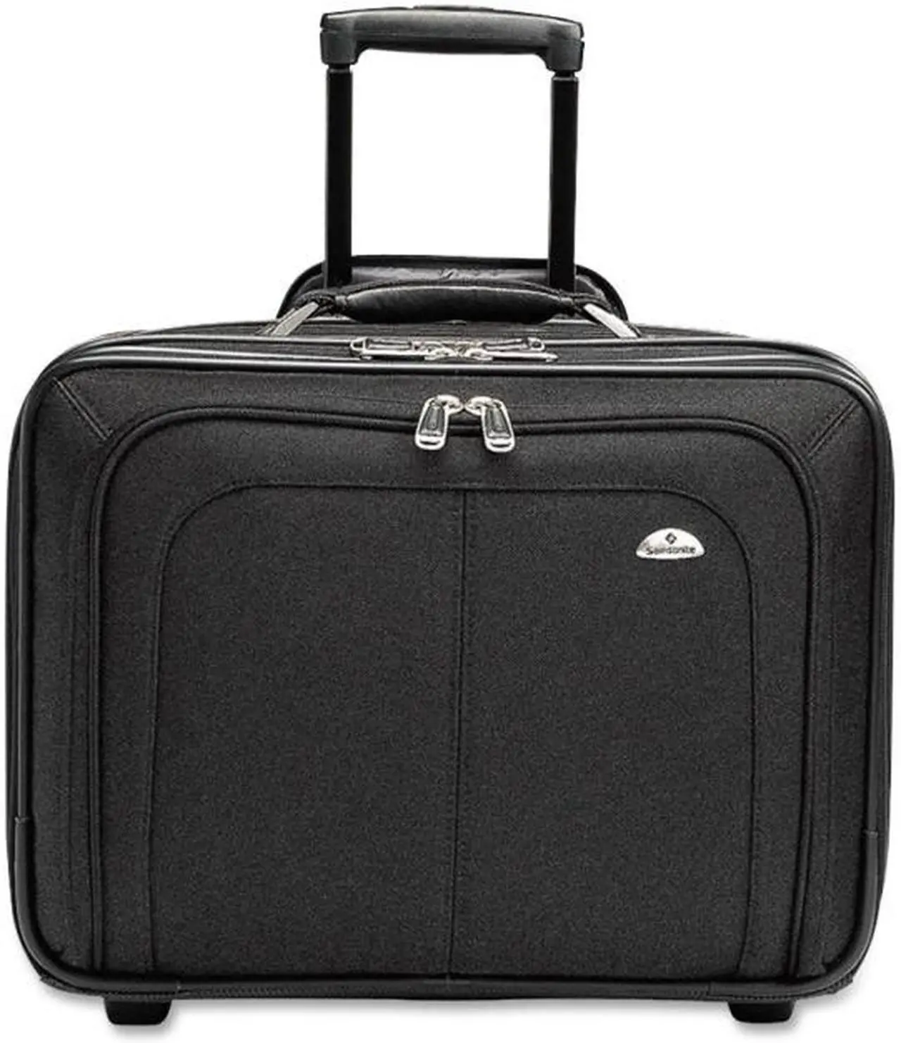 Alt view image 11 of 20 - Samsonite Mobile Office Rolling Notebook Case Nylon 17 1/2 x 9 x 14 Black