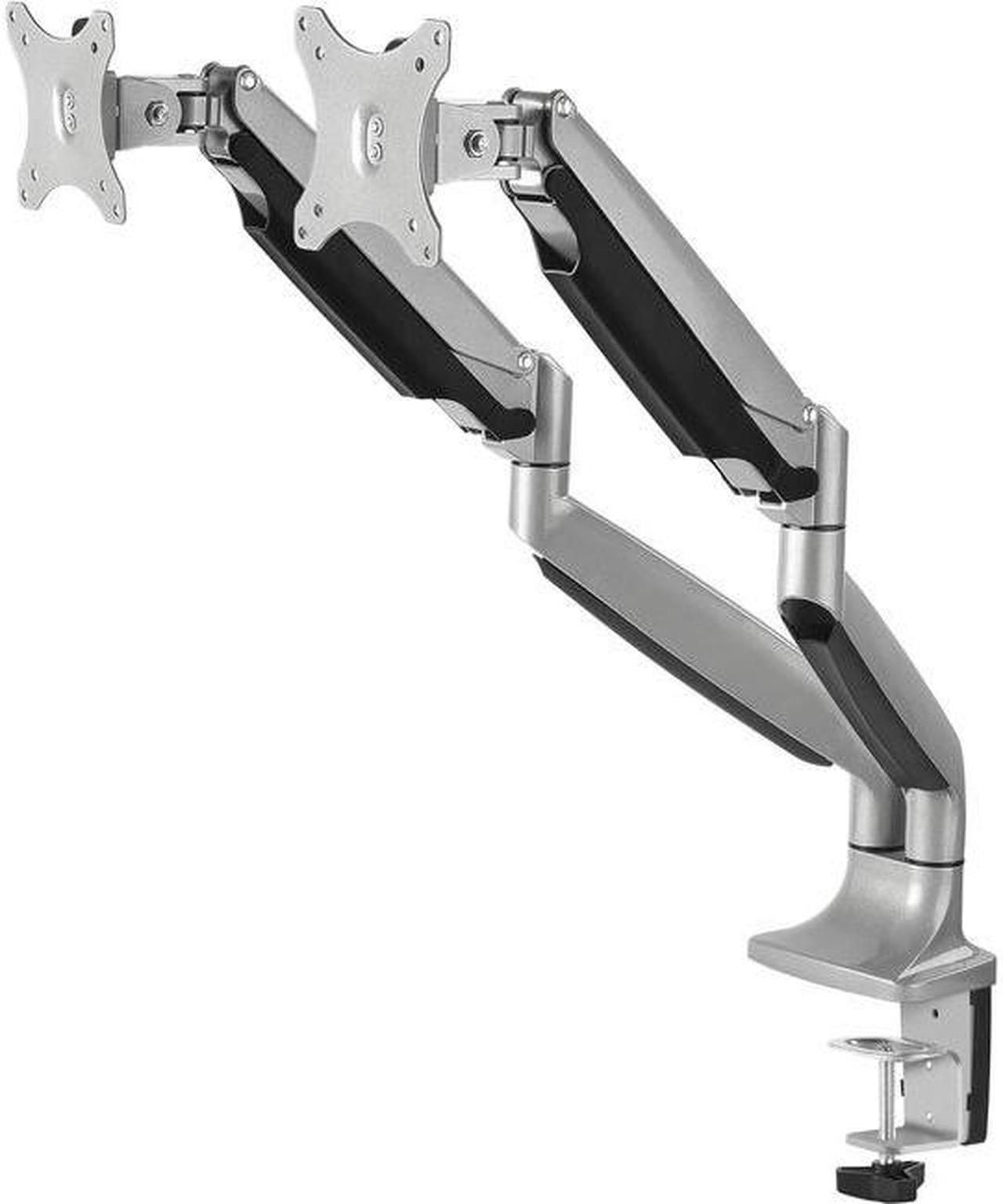 Alt view image 11 of 18 - SIIG CE-MT2E12-S1 High Premium Aluminum Gas Spring Desk Mount - Dual Monitor, VESA (75x75/100x100)