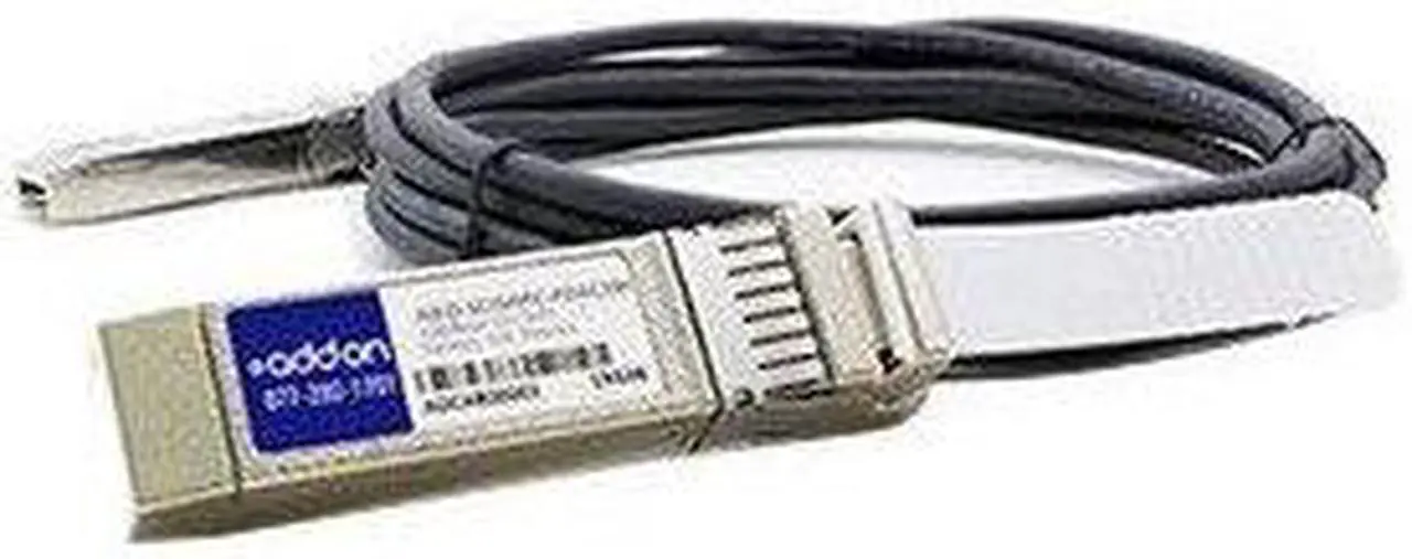 Alt view image 2 of 8 - AddOn Cisco SFP-H10GB-CU2M to HP JD097C-2M Compatible TAA Compliant 10GBase-CU SFP+ to SFP+ Direct