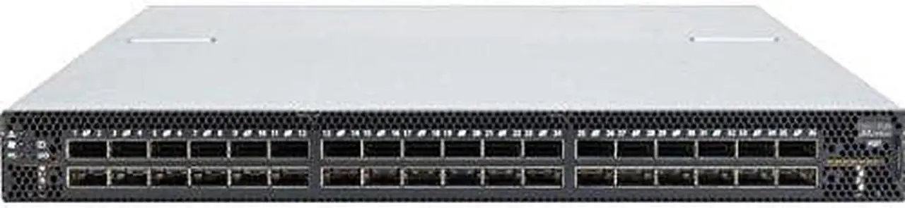 Alt view image 4 of 5 - MELLANOX TECHNOLOGIES Switch-IB -2 Based EDR InfiniBand 1U Switch, 36 QSFP28 Ports, 2 Power Supplies (AC), x86 Dual Core, Standard Depth, P2C Airflow, Rail Kit, RoHS6