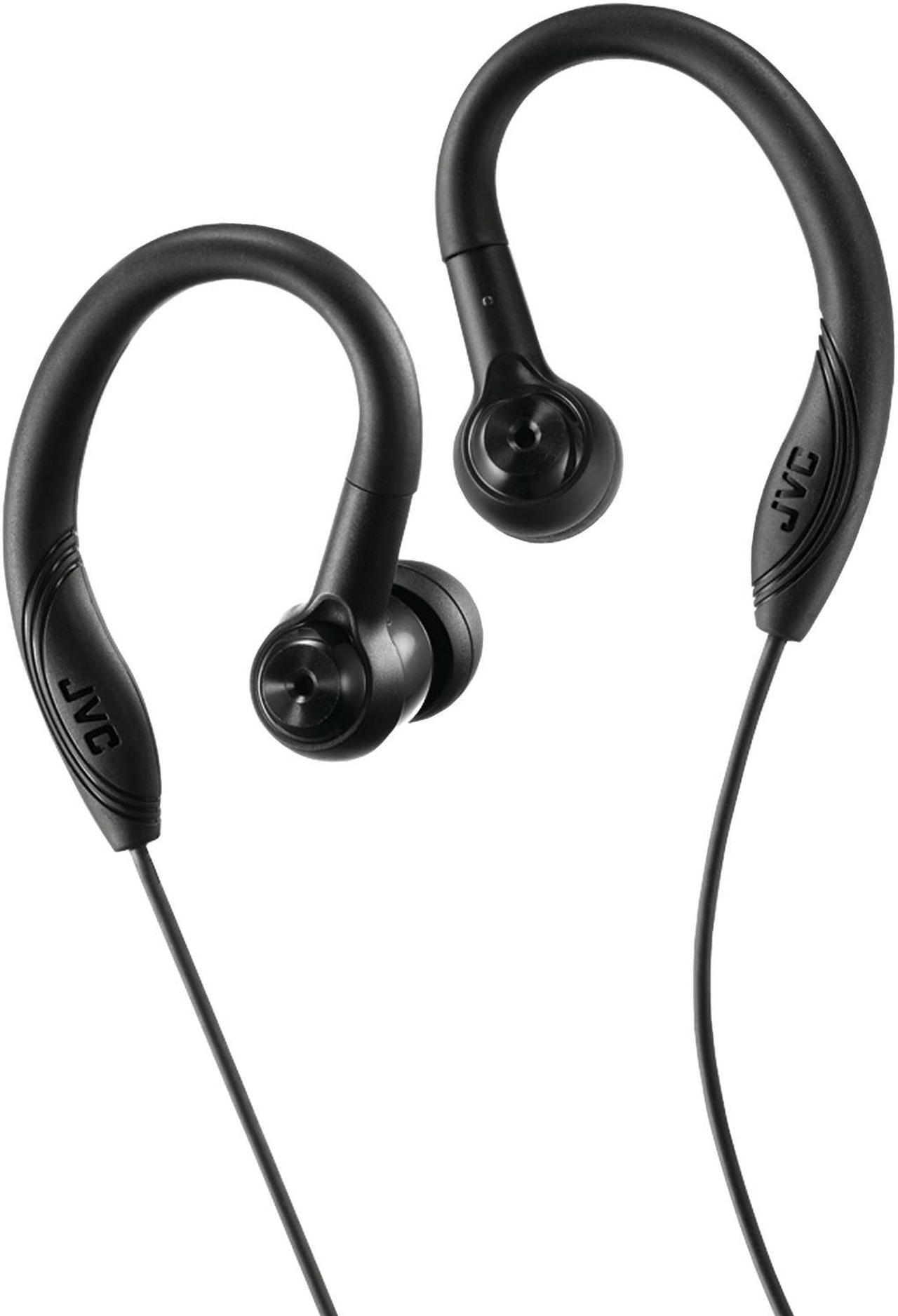 Alt view image 12 of 16 - JVC HAEC10B Entry-Level Fitness Headphones