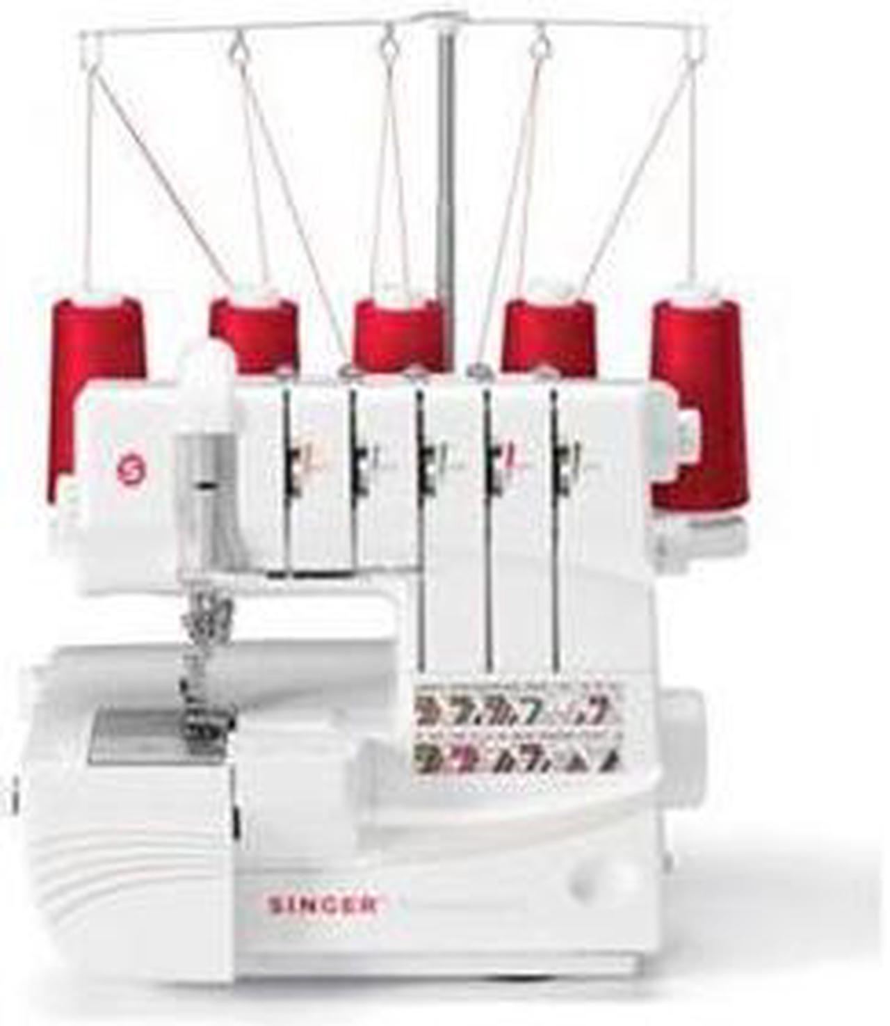 Alt view image 13 of 13 - Singer Professional 5 Serger 14T968DC Electric Sewing Machine - Portable