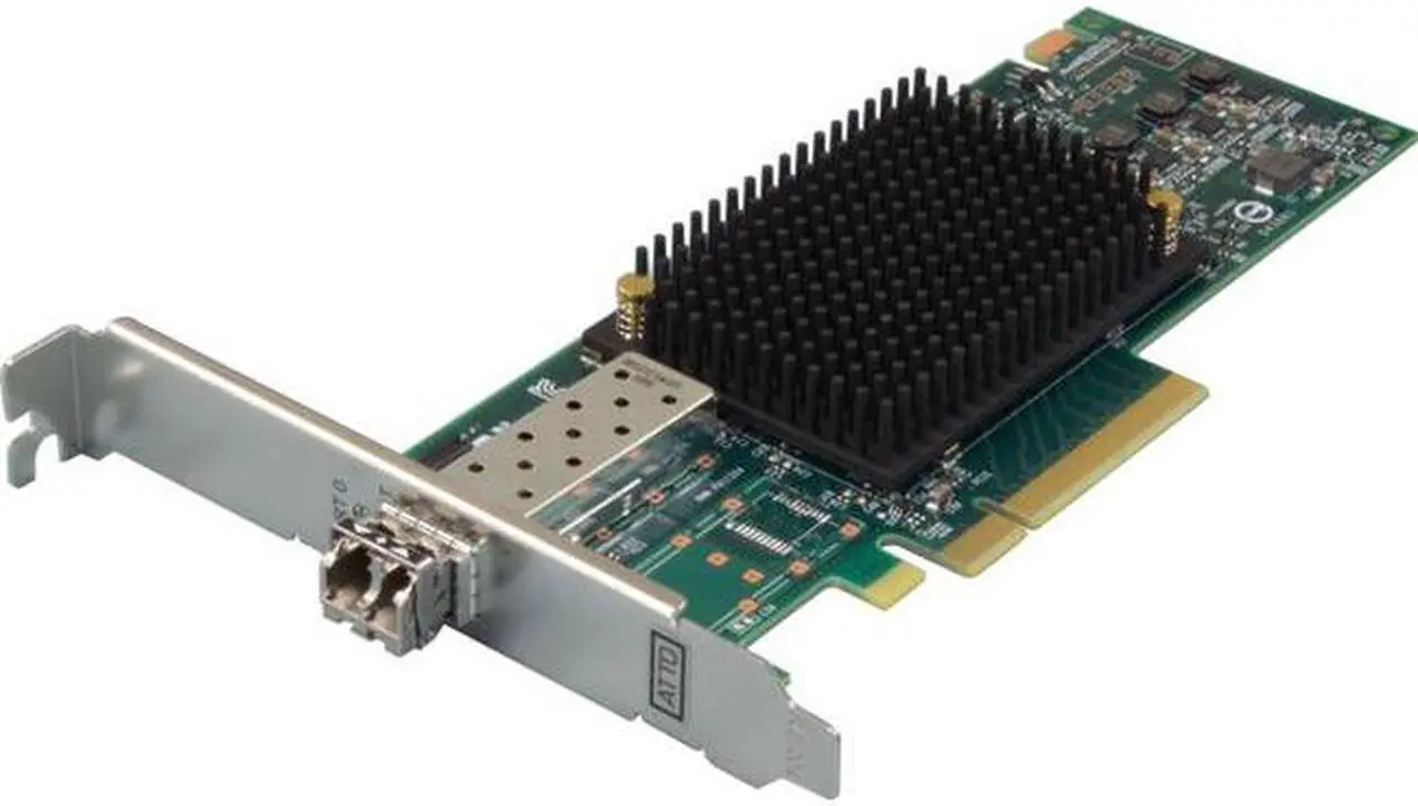 Alt view image 4 of 6 - ATTO Single-channel 16-Gigabit Gen 6 Fibre Channel HBA