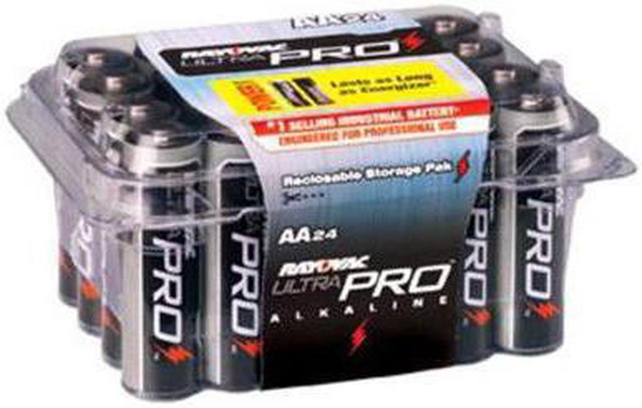 Main image of Rayovac Ultra Pro Alkaline Batteries AA 24/Pack ALAA24PPJ