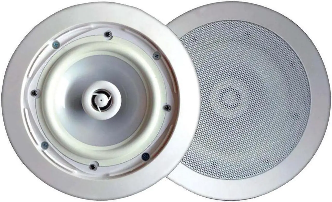 Alt view image 3 of 3 - PYLE PWRC81 SPEAKER 8 IN CEILING PYLE HOME;WATERPROOF;400WATT;*PAIR*