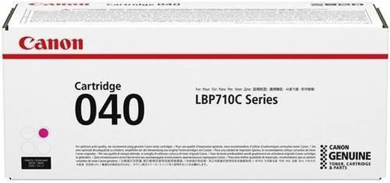 Alt view image 4 of 8 - Canon 040 Toner Cartridge - Magenta