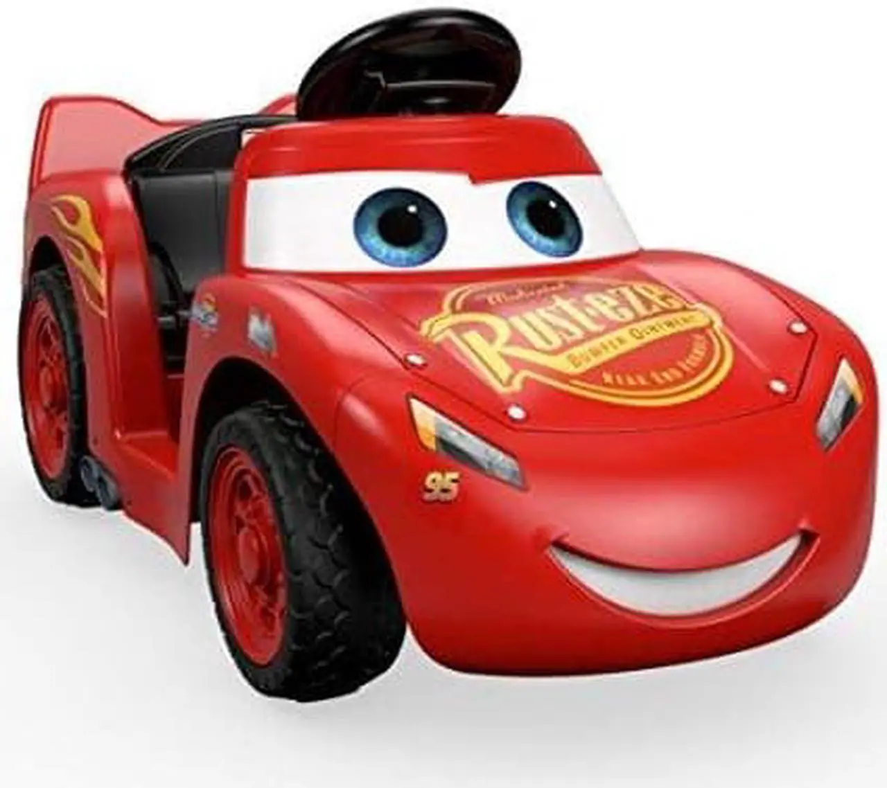 Alt view image 6 of 7 - Power Wheels Lil Lightning Mcqueen Disney Pixar Cars Vehicle