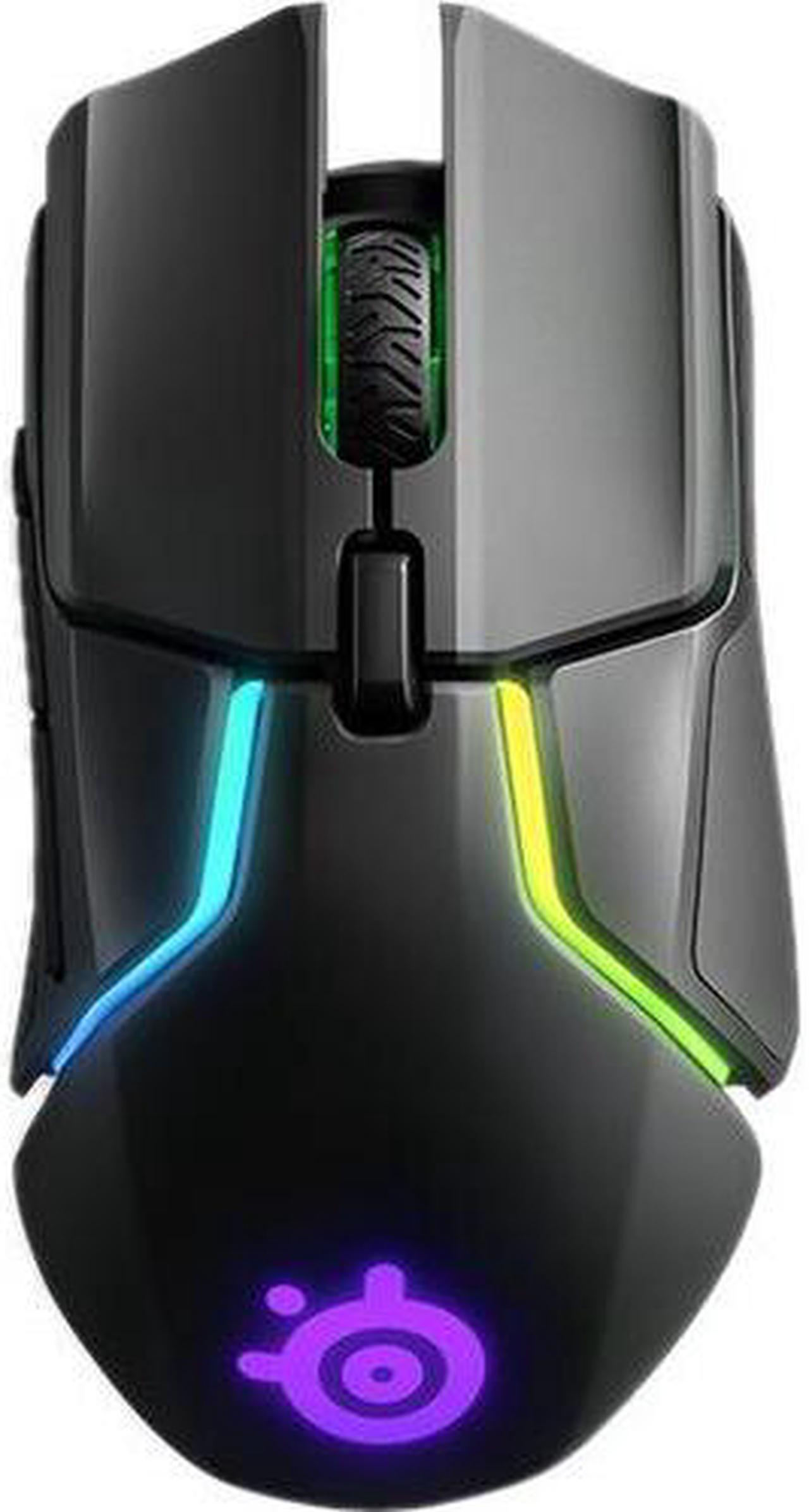 Alt view image 7 of 20 - SteelSeries Rival 650 Quantum Wireless Gaming Mouse - Rapid Charging Battery - 12, 000 Cpi Truemove3+ Dual Optical Sensor - Low 0.5 Lift-Off Distance - 256 Weight Configurations - 8 Zone RGB Lighting