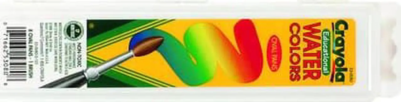 Alt view image 5 of 13 - Crayola. 530080 Watercolors, 8 Assorted Colors