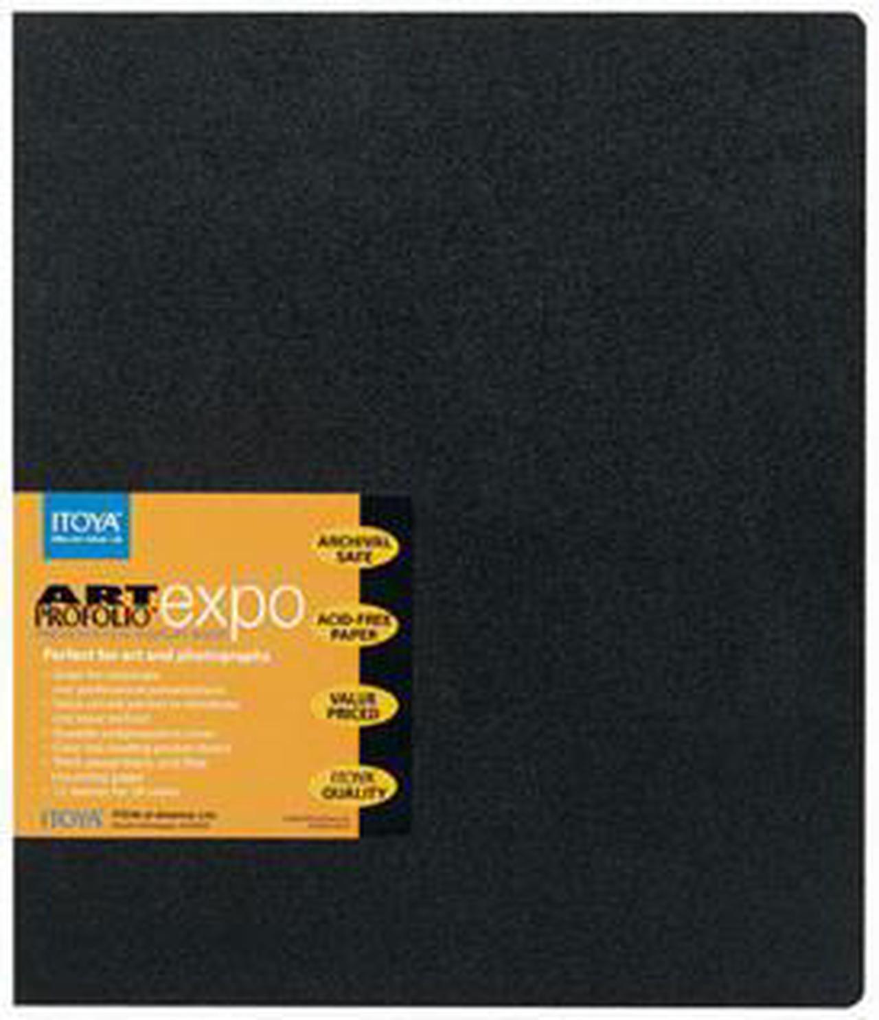 Alt view image 4 of 10 - Itoya XP-12-11 Art Profolio Expo (11x14", 12 Pages for 24 Views, Black)