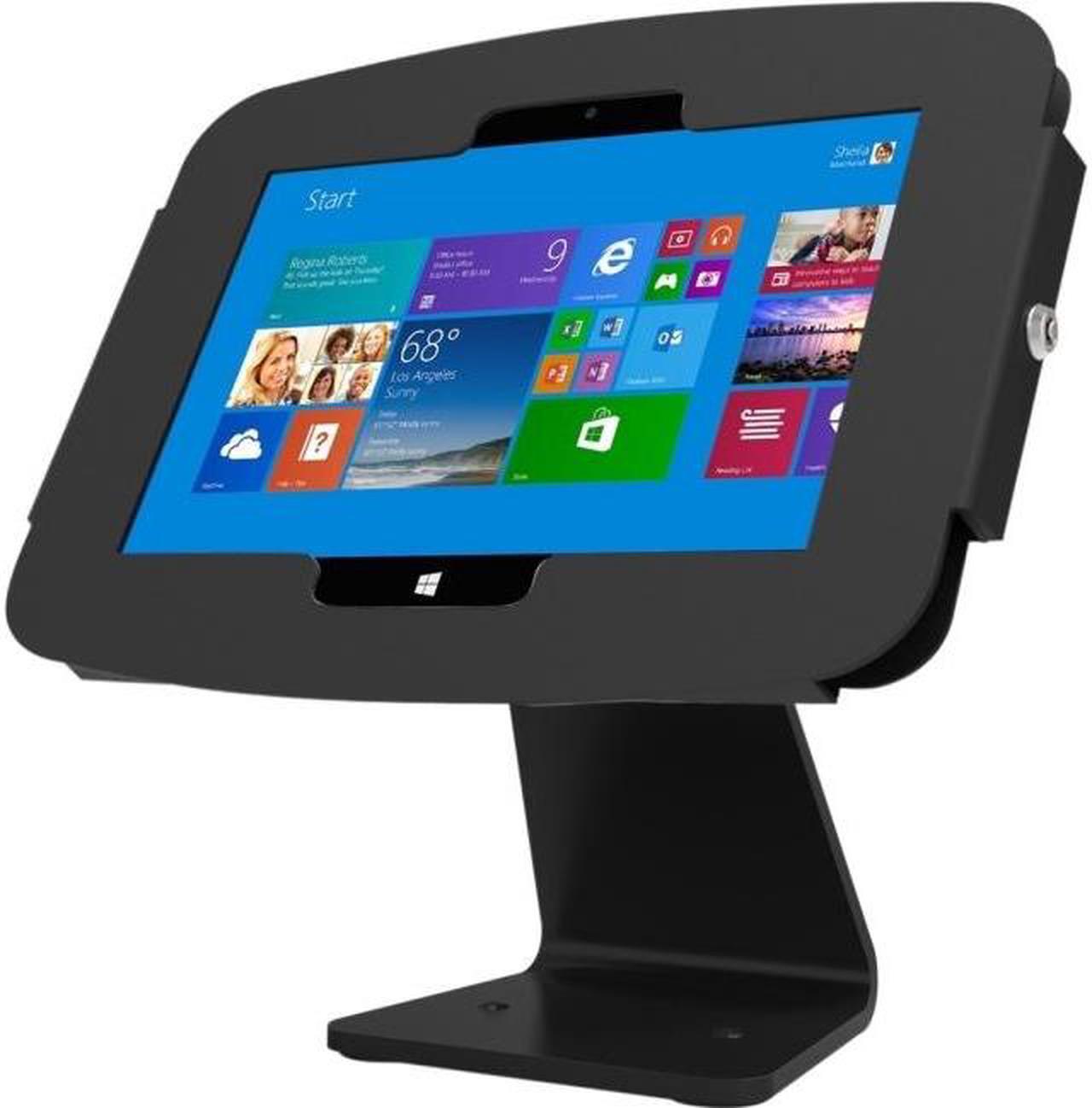 Alt view image 6 of 6 - Compulocks Space Surface Tablet Enclosure 360 Kiosk - Surface Kiosk - Surface Pro Enclosure