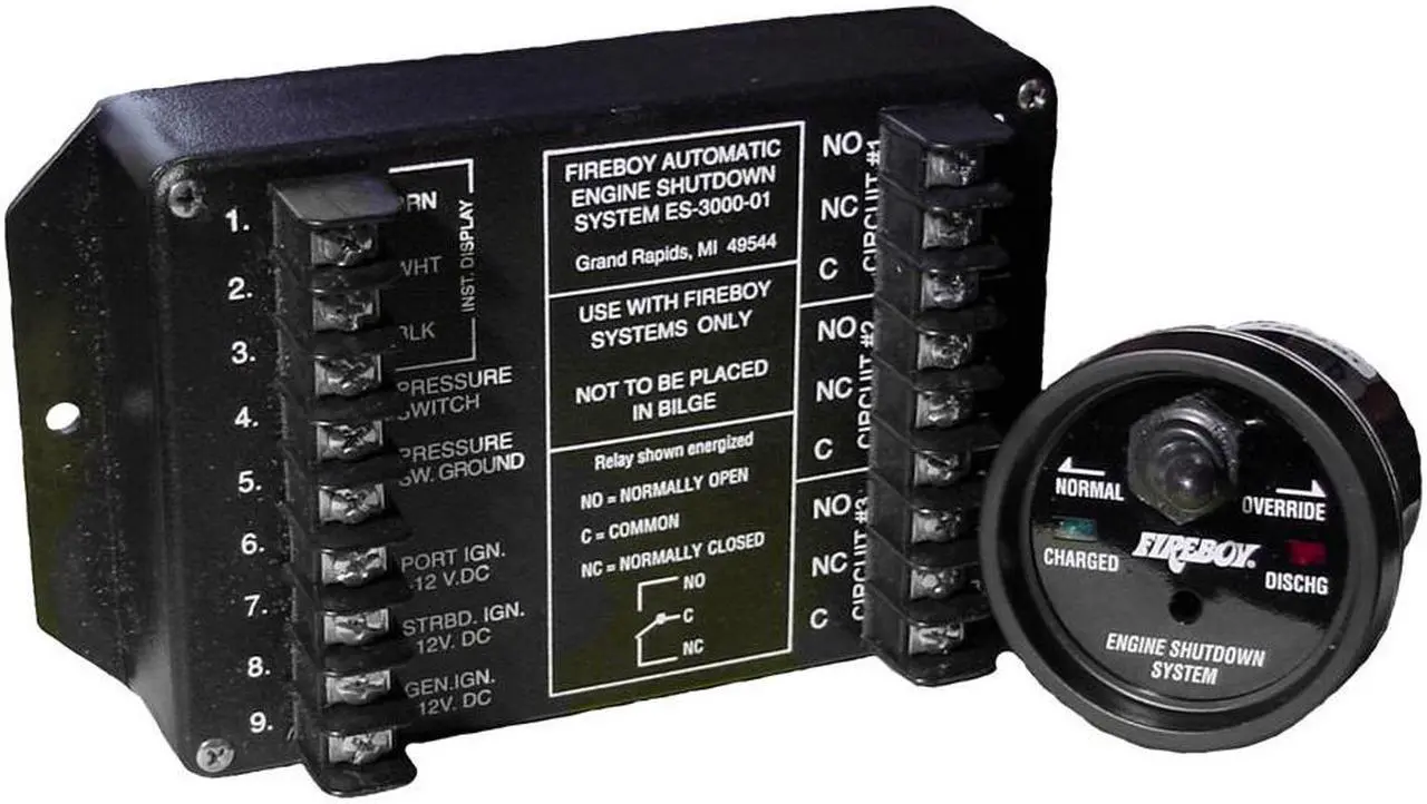 Alt view image 2 of 3 - Xintex Engine Shutdown System w/Round Display